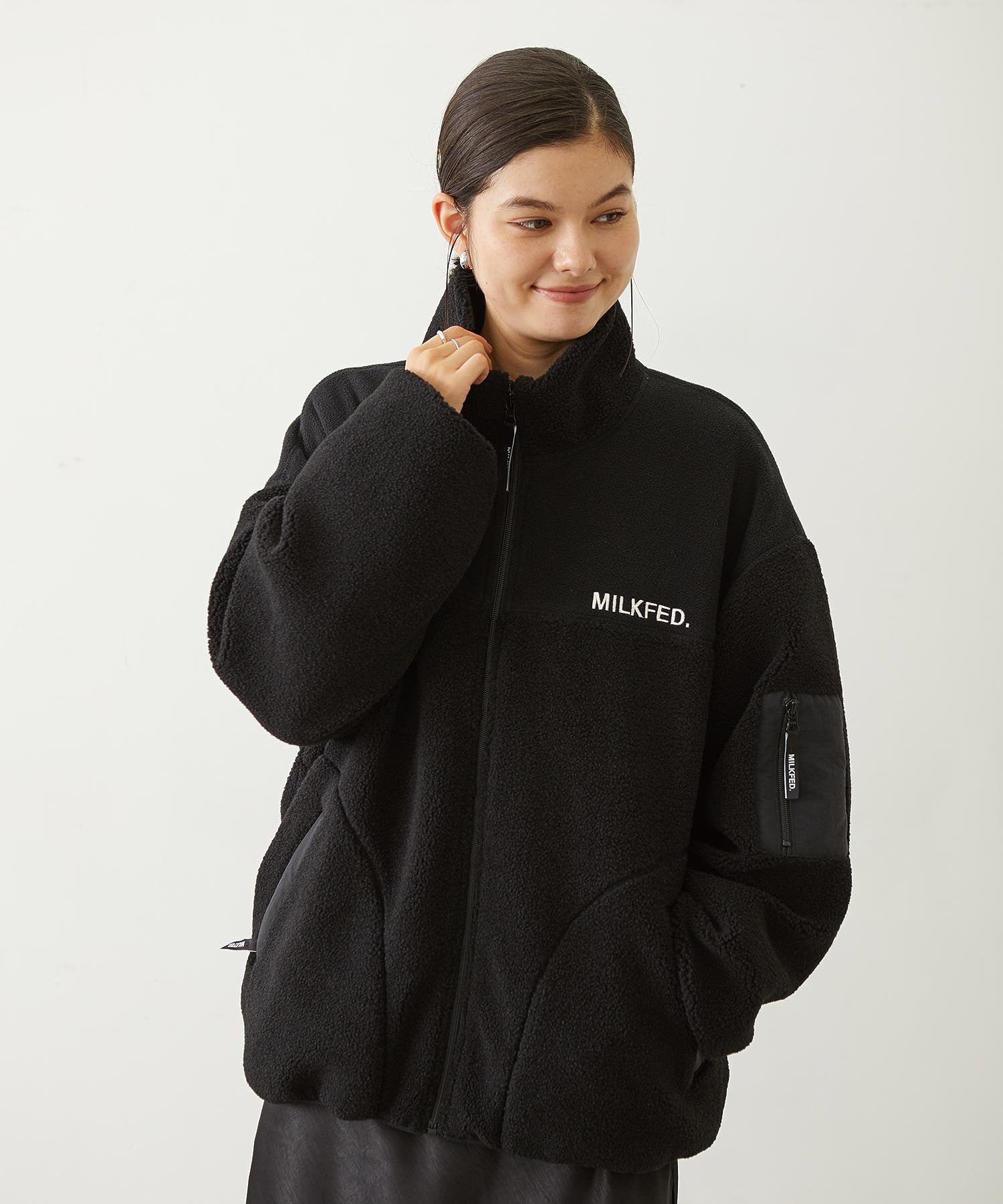 BAR LOGO BOA JACKET