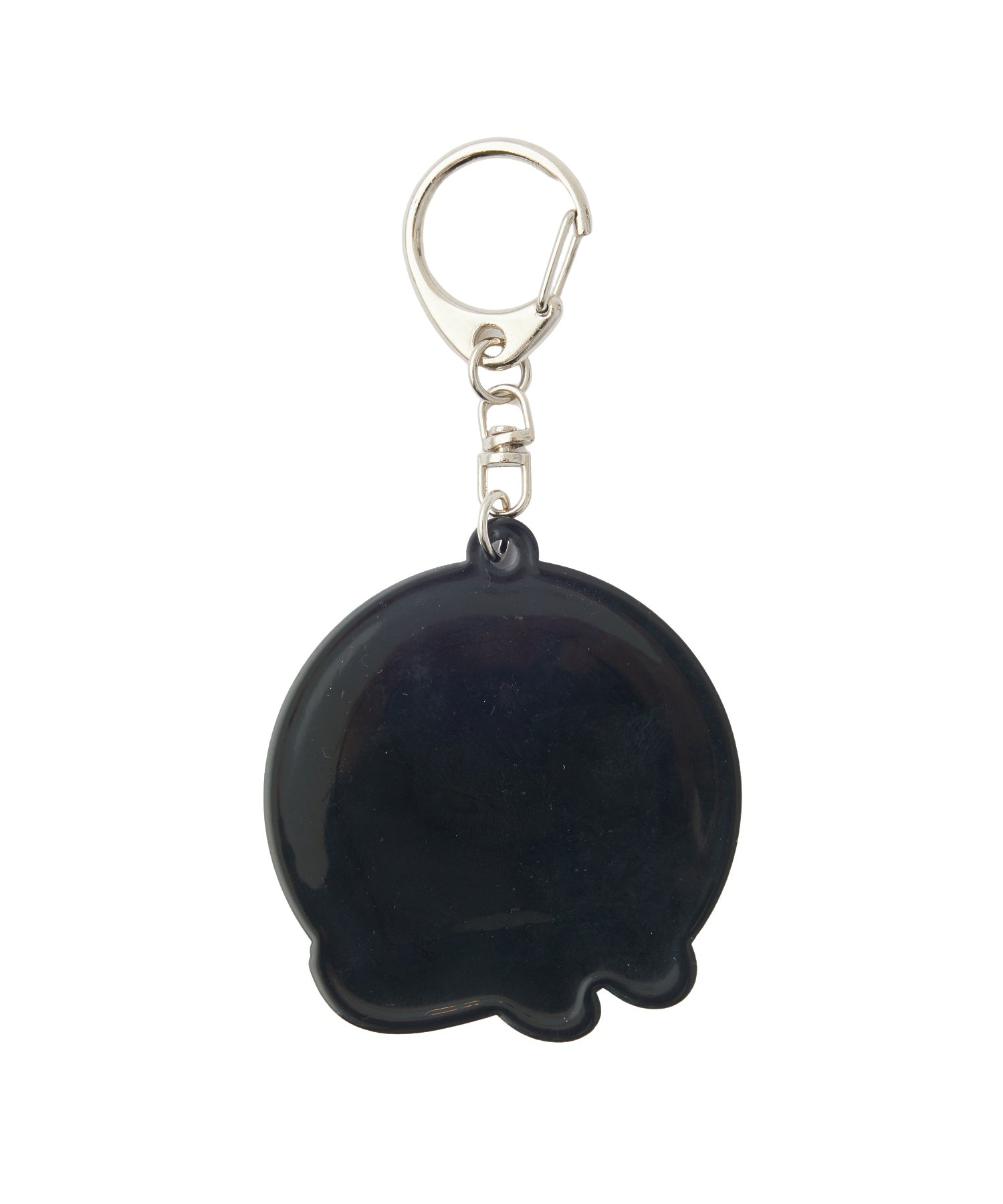 CHEERFUL LOGO AND FACE RUBBER KEY CHARM