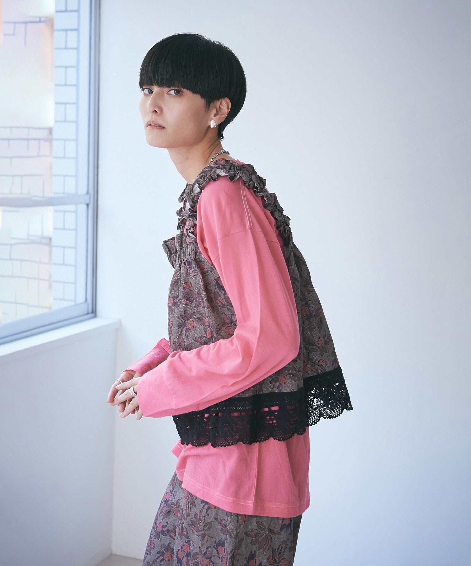 フルーツプリントキャミソール