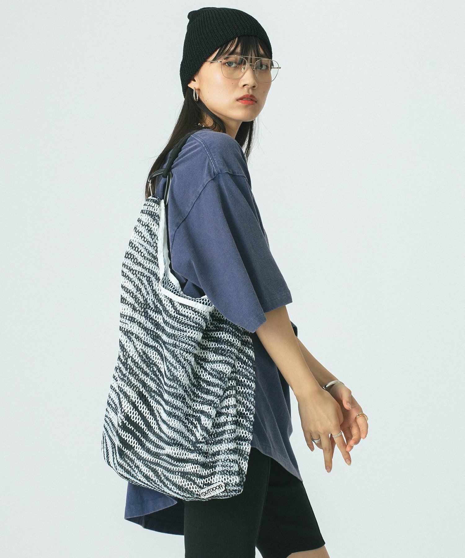 【ROSE BUD別注】OUTDOOR PRODUCTS/MESH SHOPPER