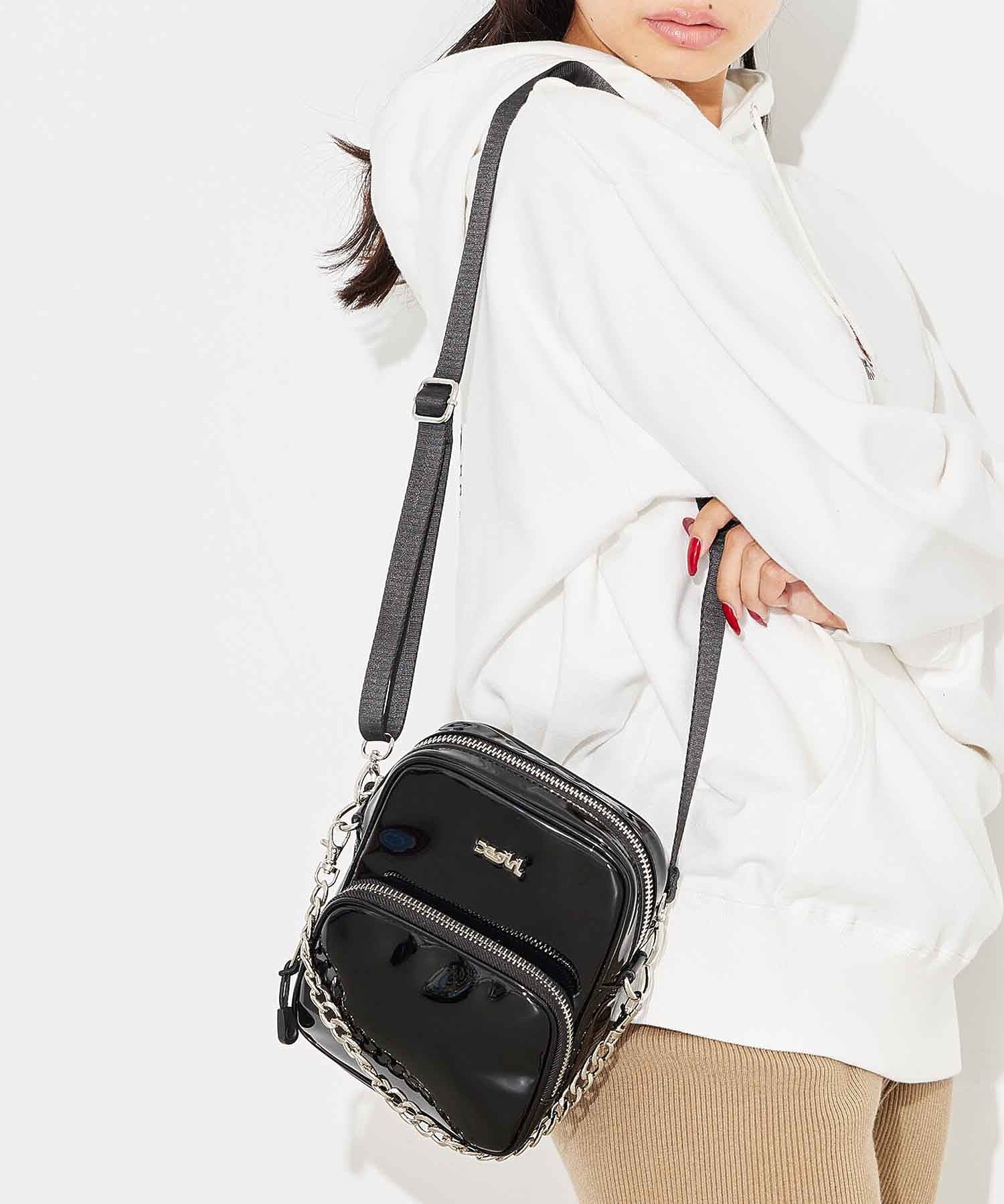 ENAMEL SHOULDER BAG X-girl