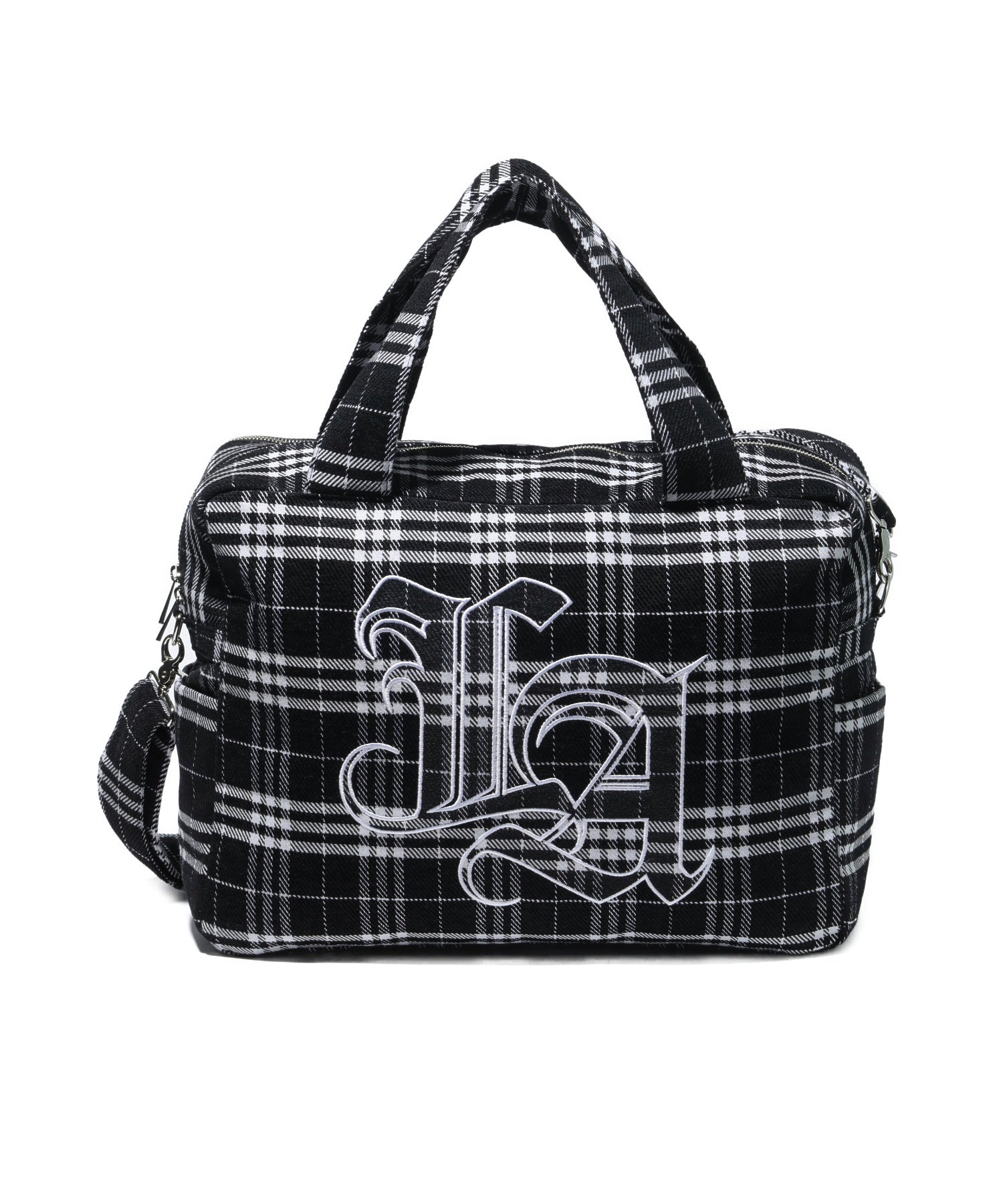 PLAID TOTE BAG