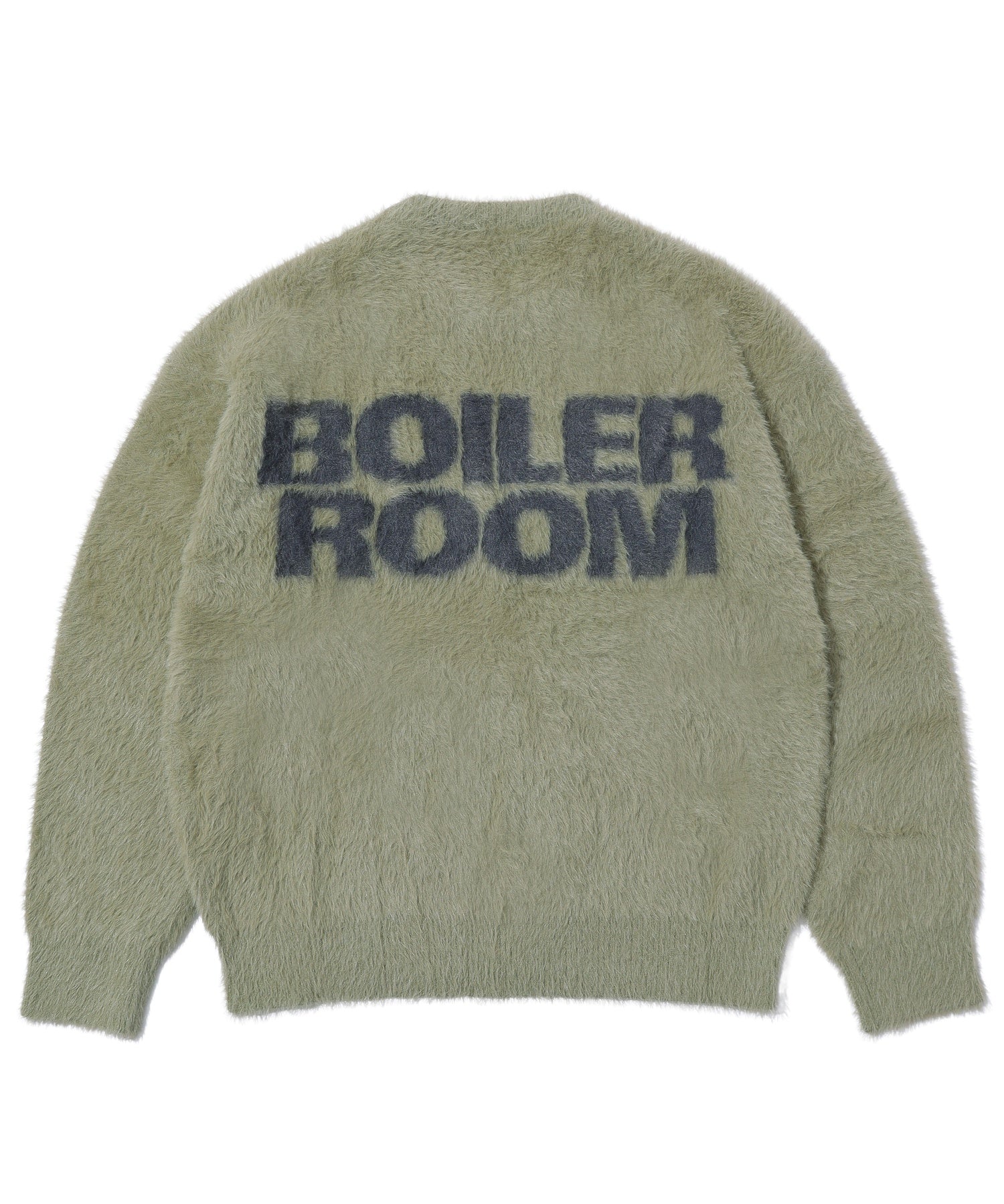 BOILER ROOM/ボイラールーム/SHAGGY KNIT CREW/AW24KN