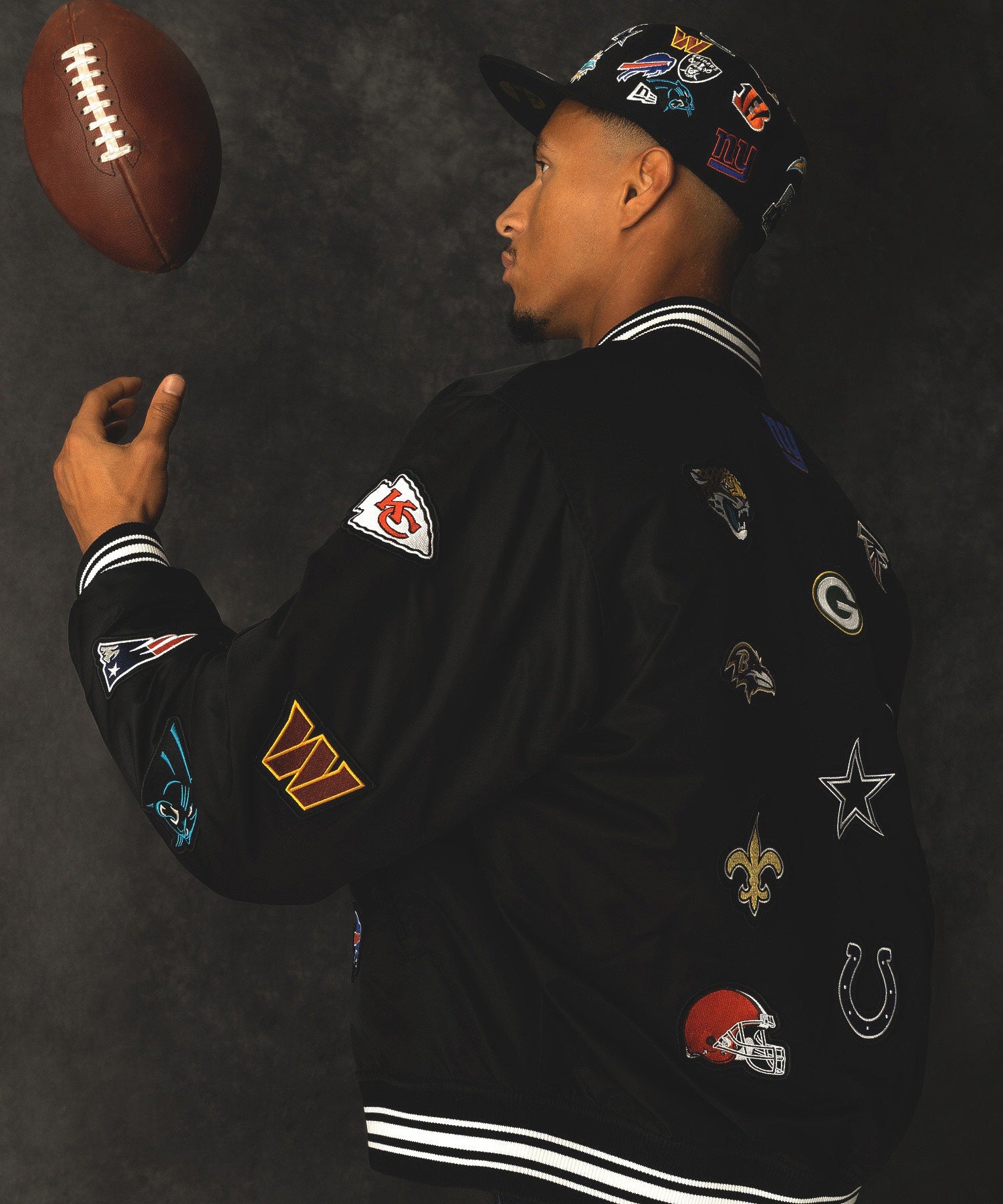 XLARGE×NEW ERA×NFL VARSITY JACKET