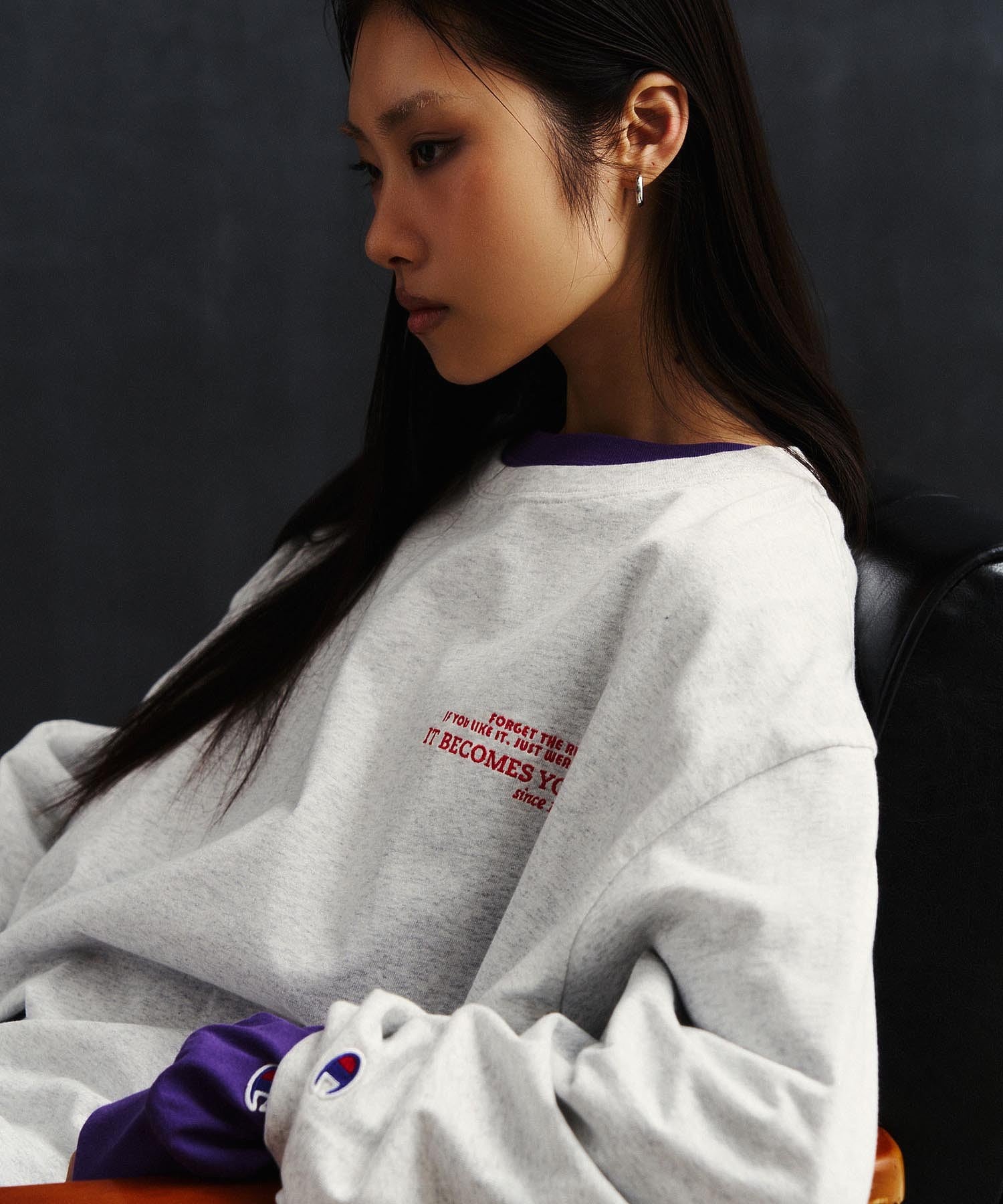 【Champion別注】SUPER BIG L/S TEE