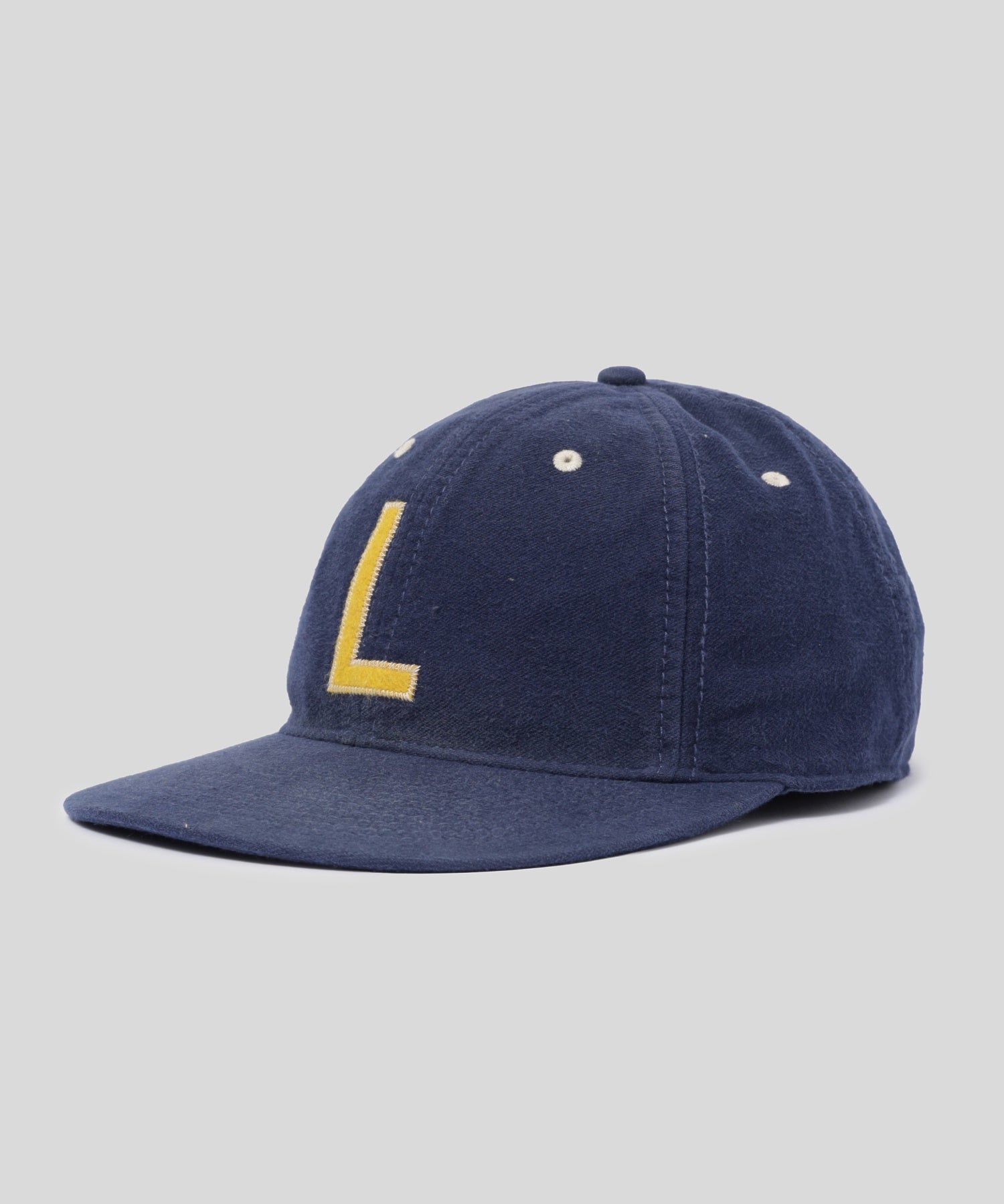 POLO RALPH LAUREN/ポロ ラルフ ローレン/FELT-PATCH CHAMOIS BASEBALL CAP