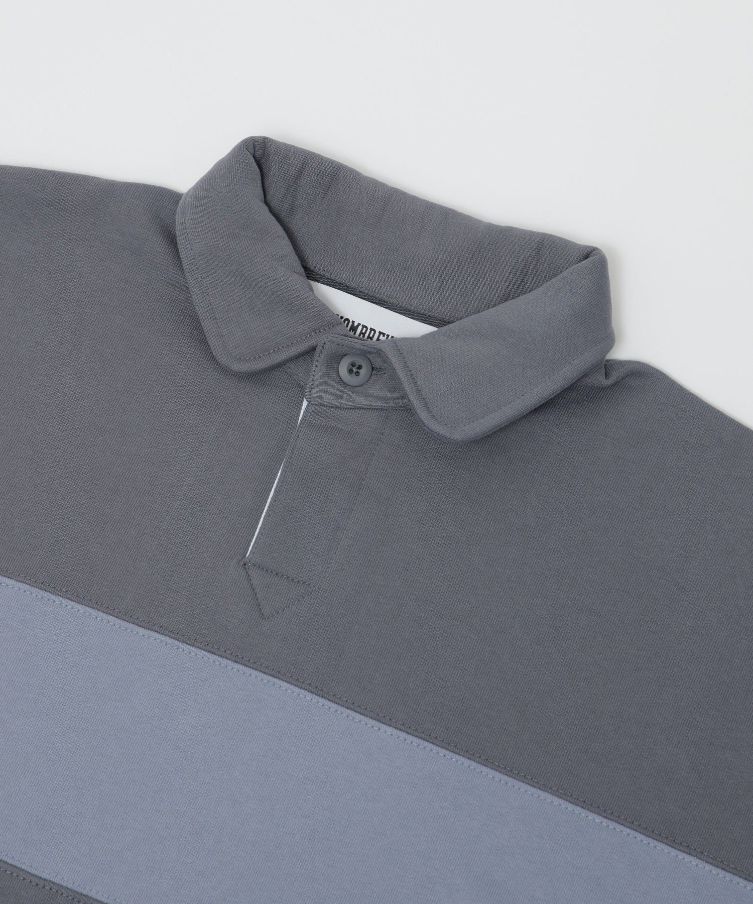 HOMBRENINO/オンブレ・ニーニョ/ROUND COLLAR STRIPE SWEAT SHIRT HN0261-CT0001
