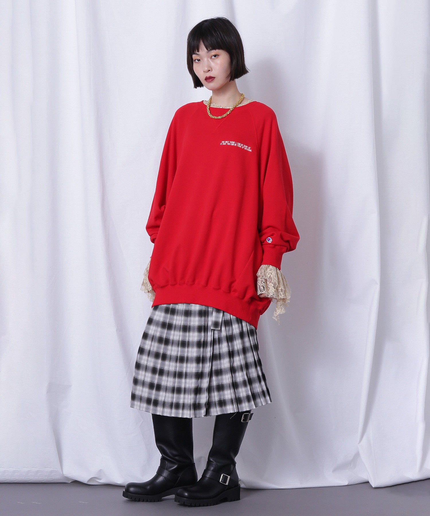 <Champion別注>ビッグスウェット