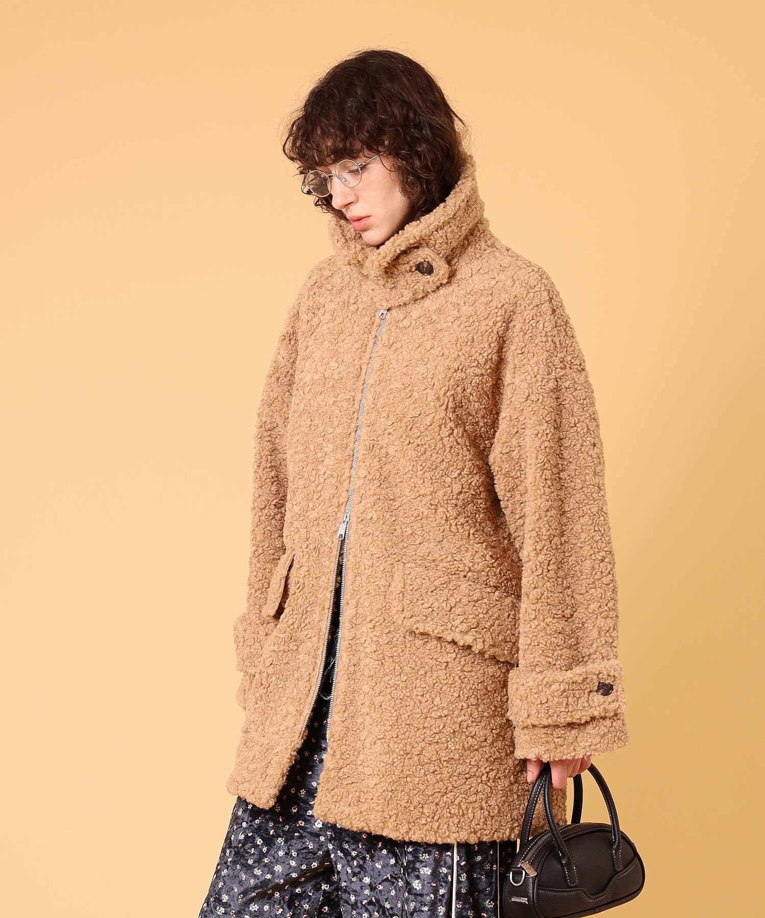 ボアハーフコート