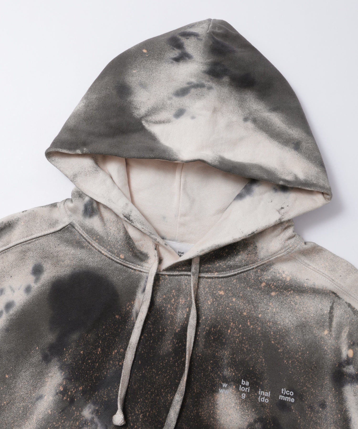 BAL/バル/LOGO TIE DYE HOODIE SWEAT by YUKIDYE BAL-2219