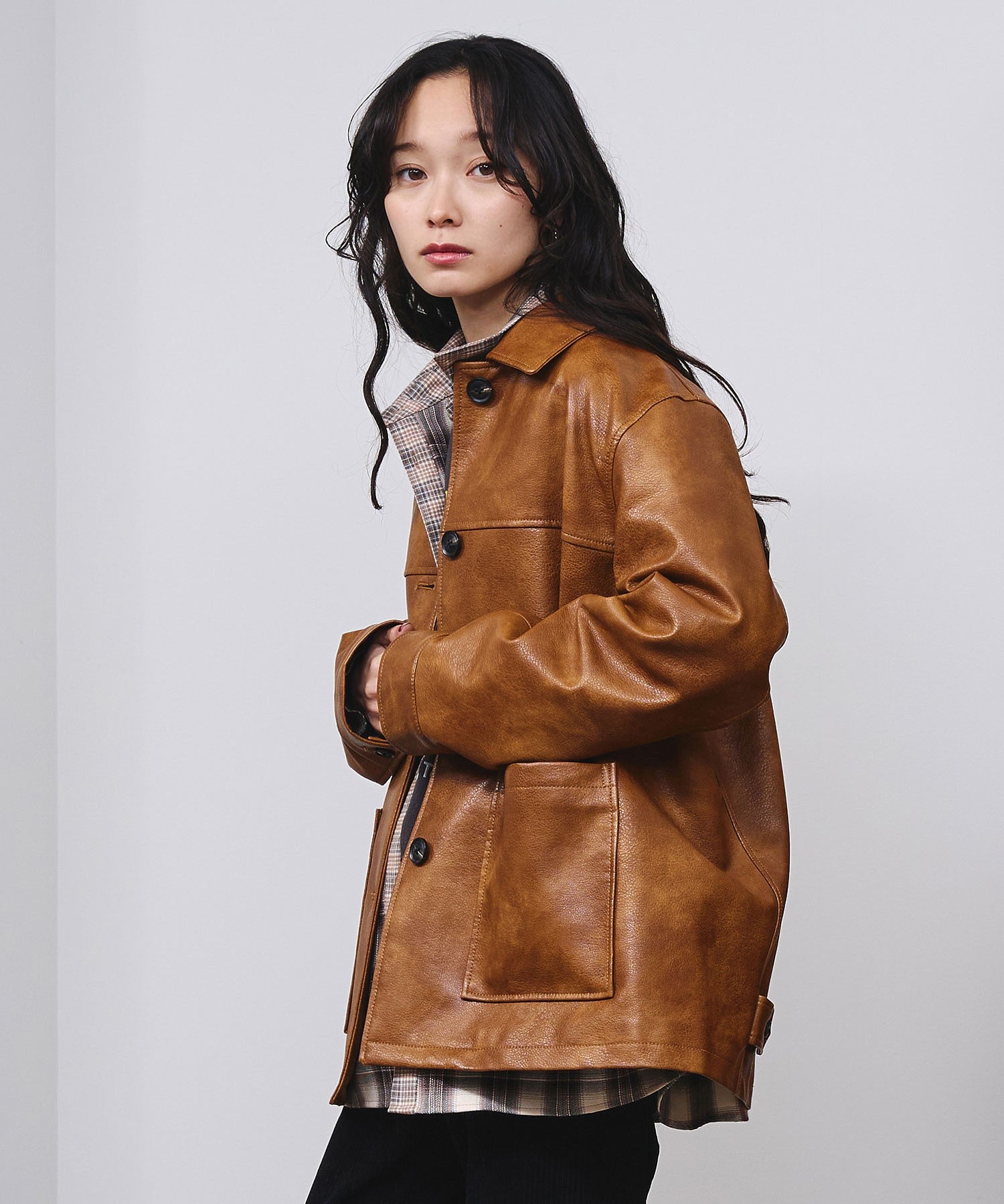 model:161cm 着用サイズ:ONE SIZE