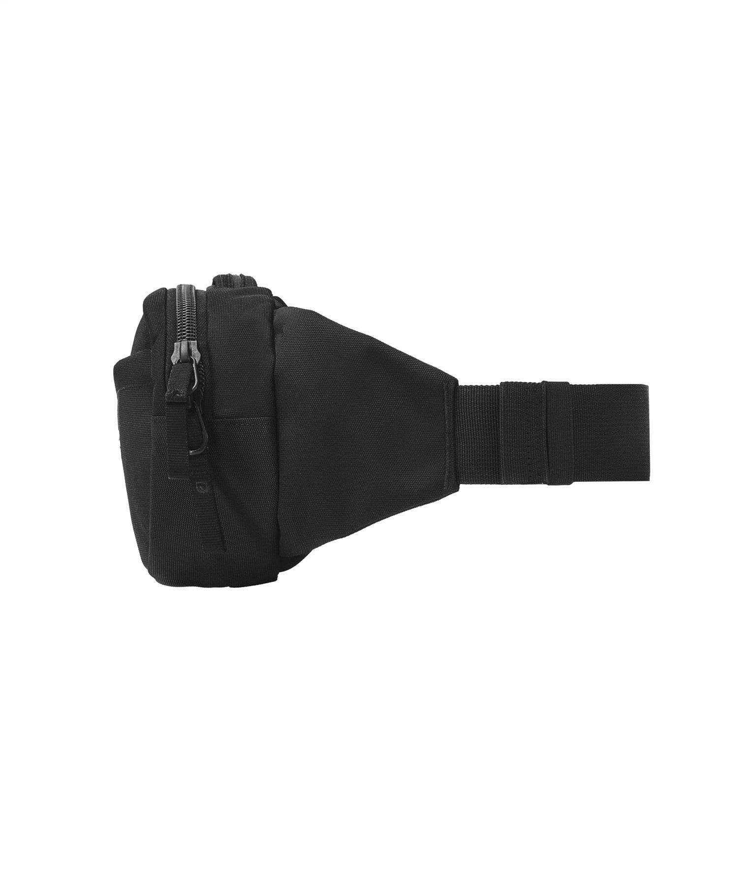 Grid Waist Bag - Black