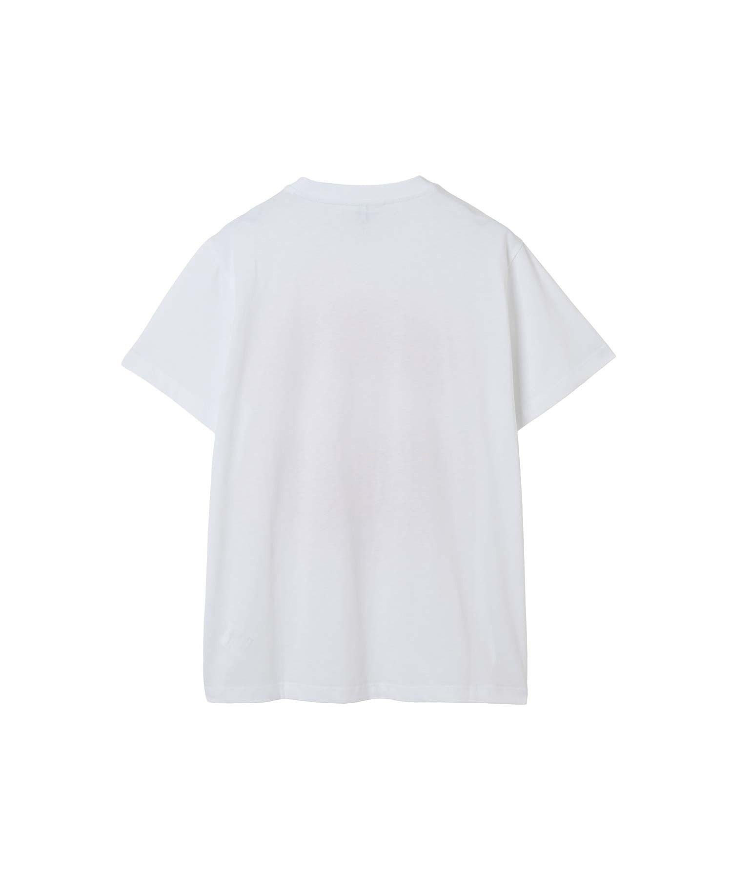 GANNI/BASIC COTTON JERSEY CHERRY WITH CAVIAR