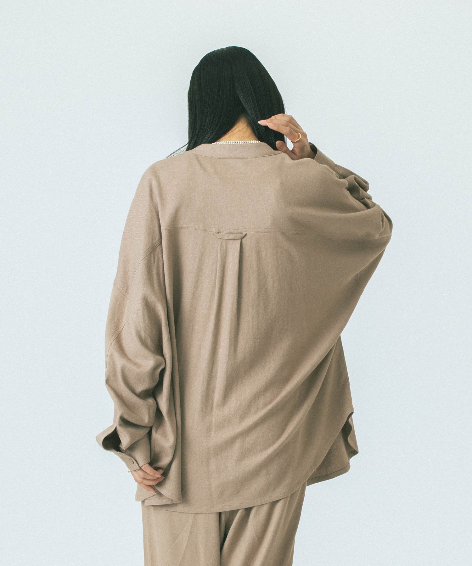 GENE HEAVENS/WORK POCKET BIG SHIRT