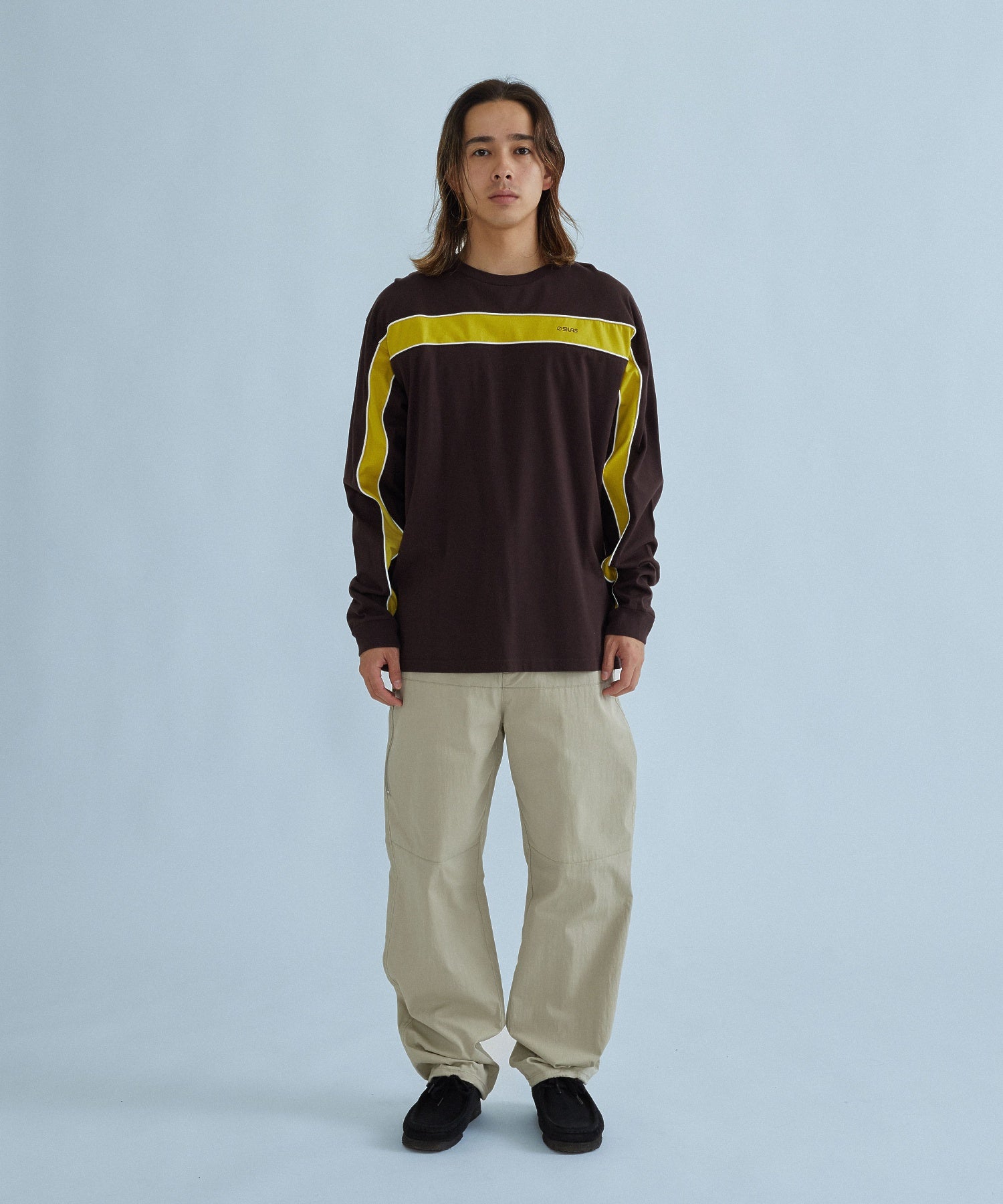 SINGLE STRIPED L/S TEE