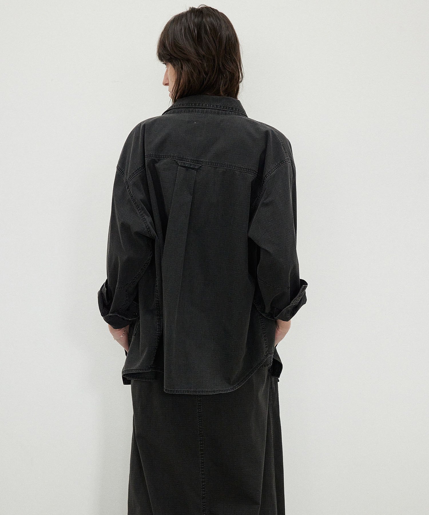 GENE HEAVENS/WORK POCKET RIP STOP SHIRT