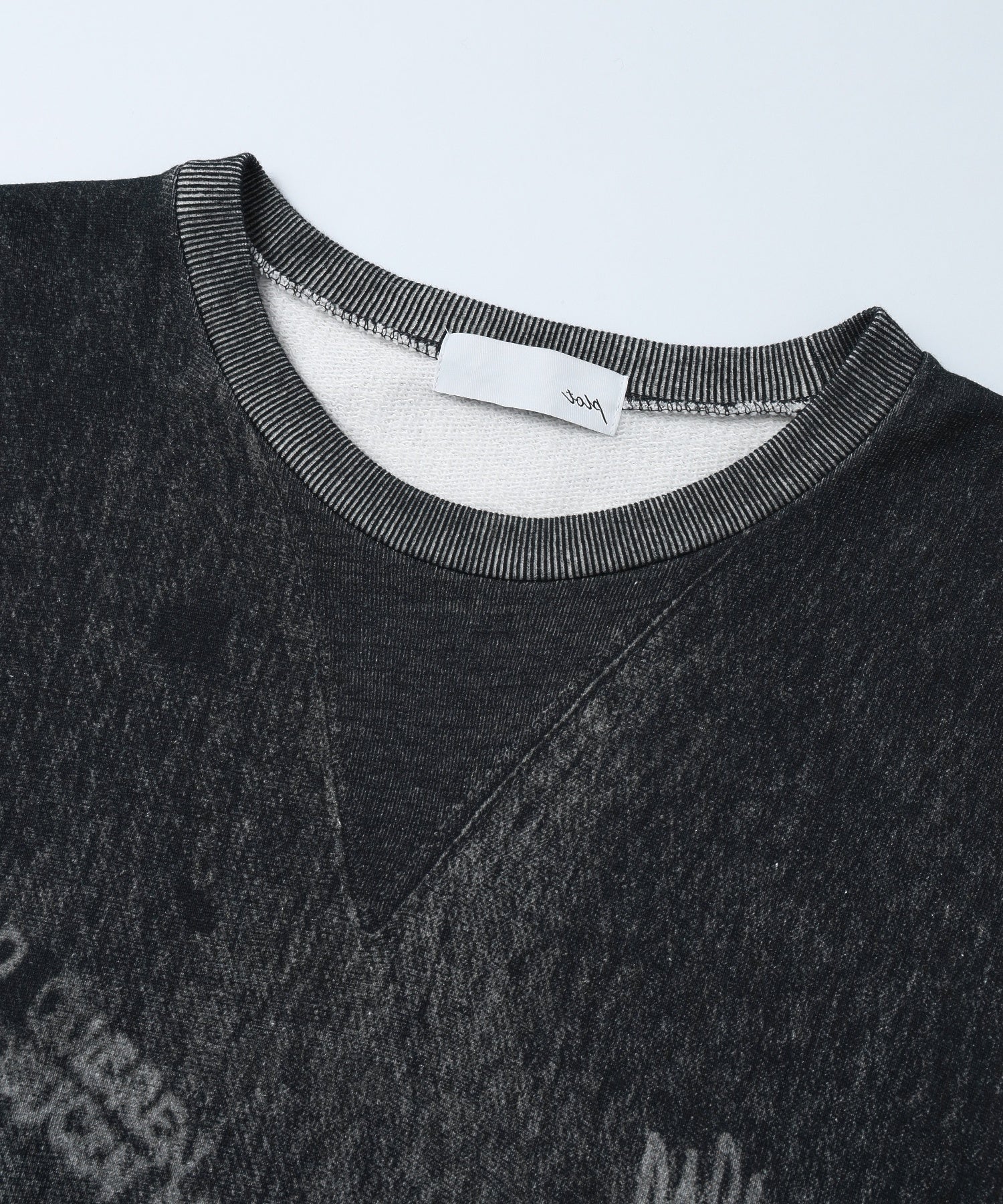 TOLQ/トルク/Printed Sweat Shirt 26-2205