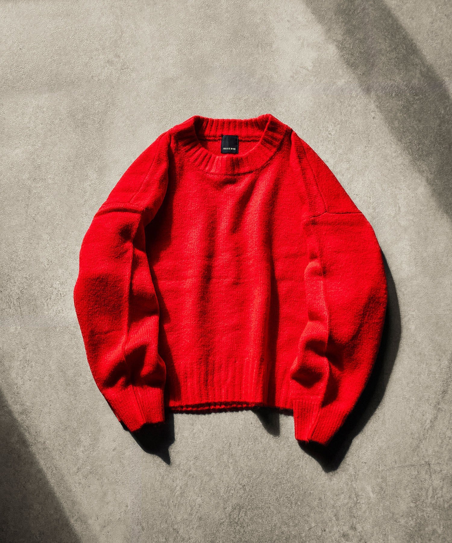 【WEB・一部店舗限定】BASIC CREW NECK KNIT