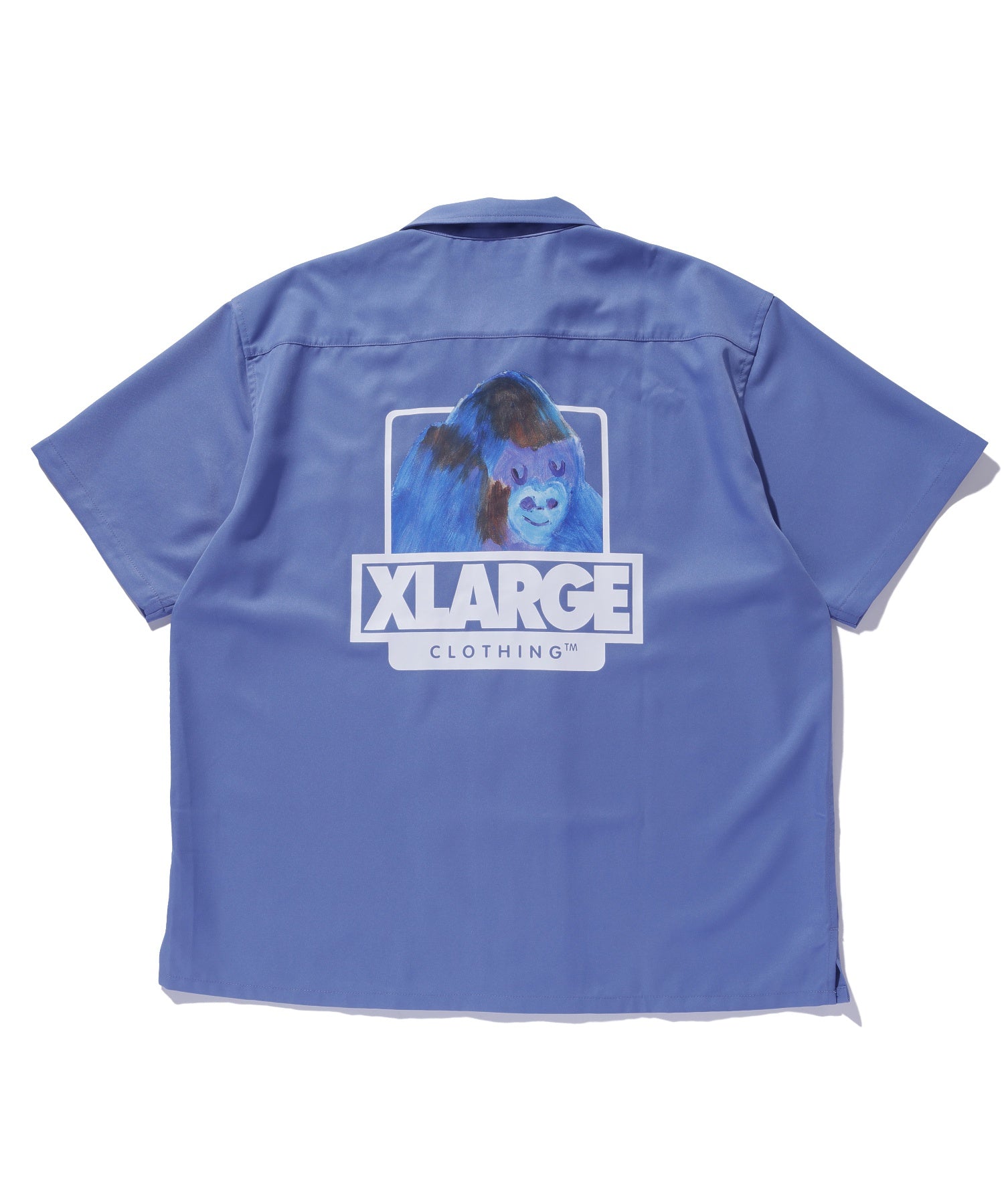 XLARGE×ELLIE OMIYA OPEN COLLAR S/S SHIRT calif-ART