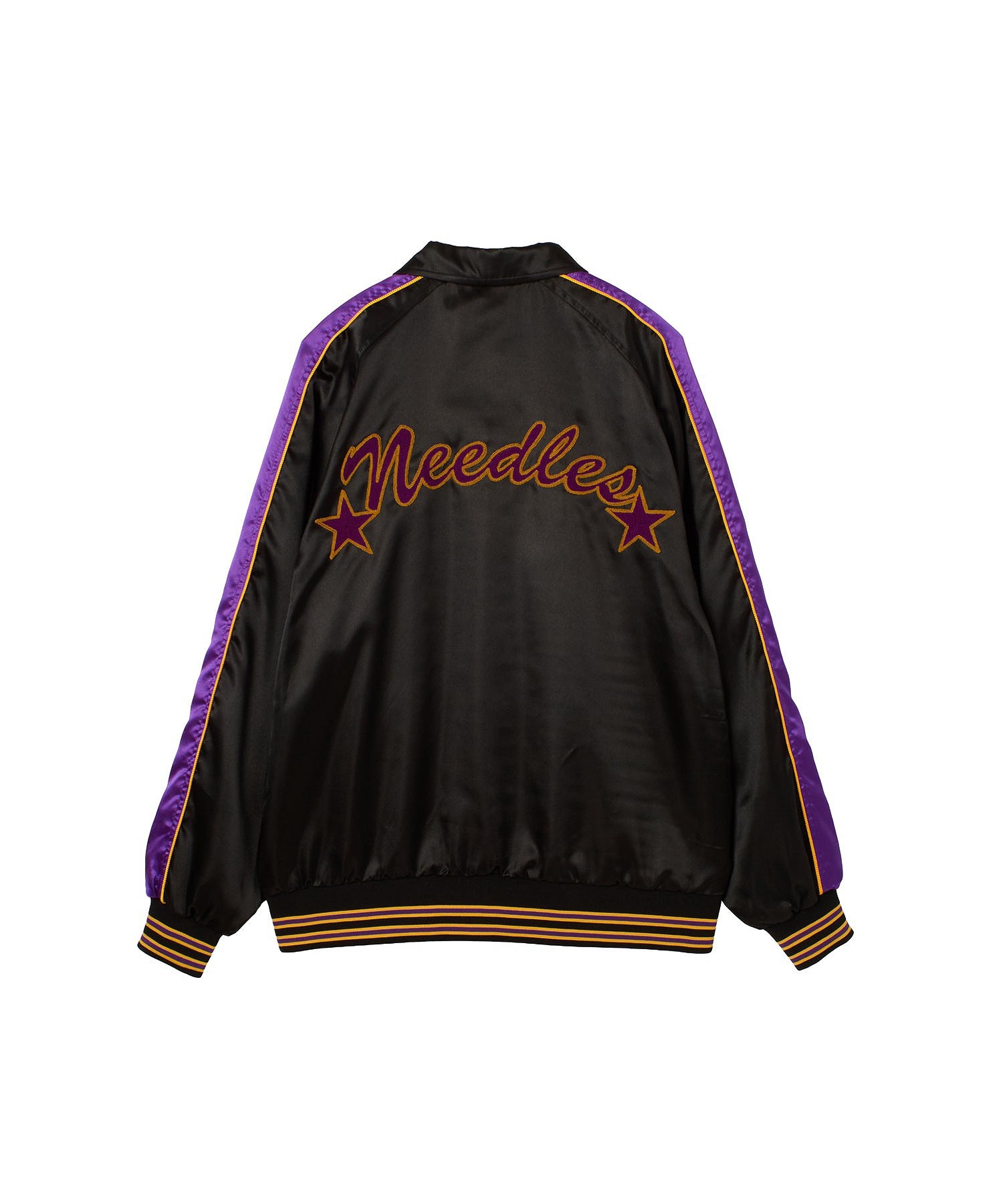 NEEDLES/STADIUM JACKET - POLY SATEEN