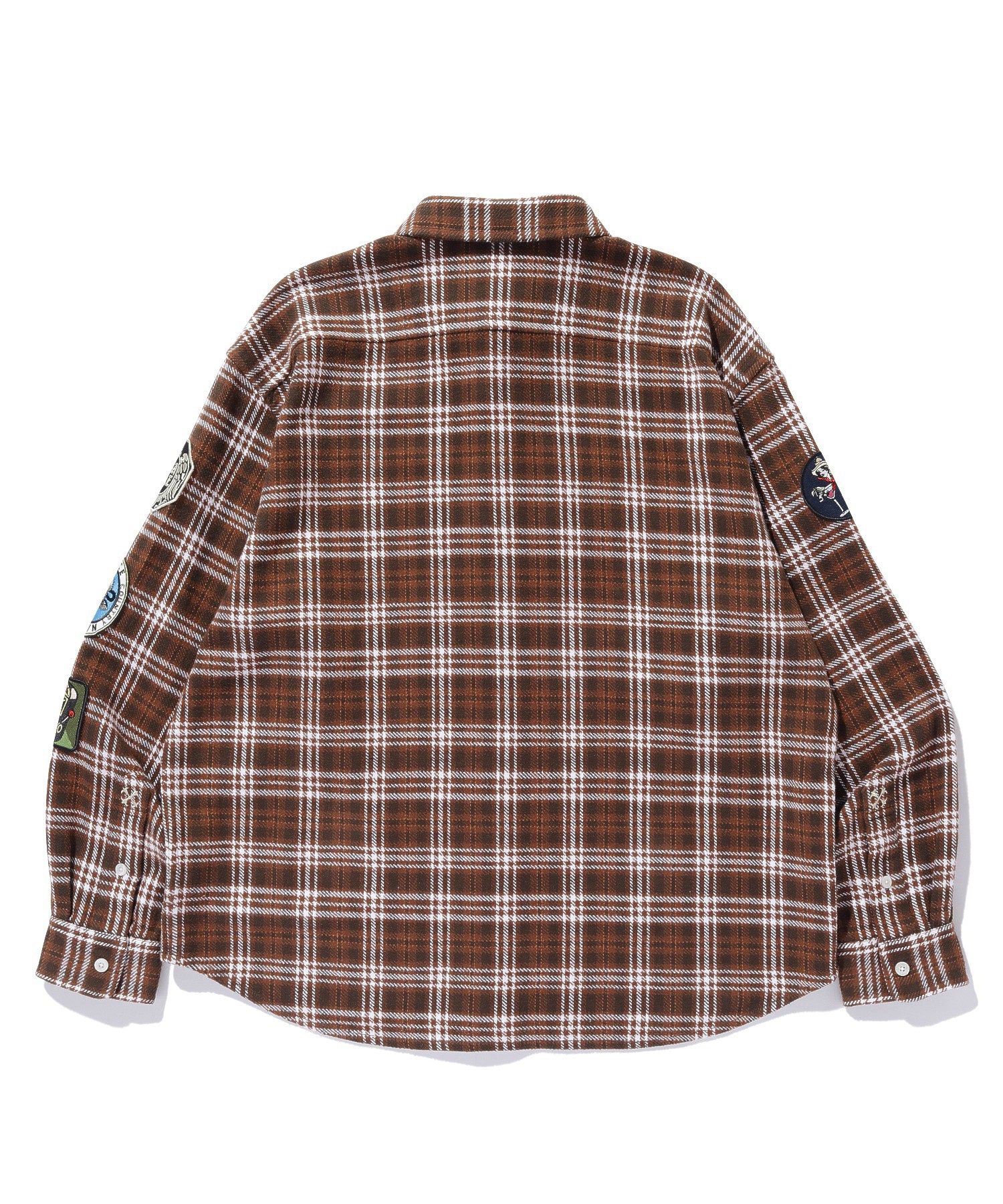 PATCHED FLANNEL SHIRT