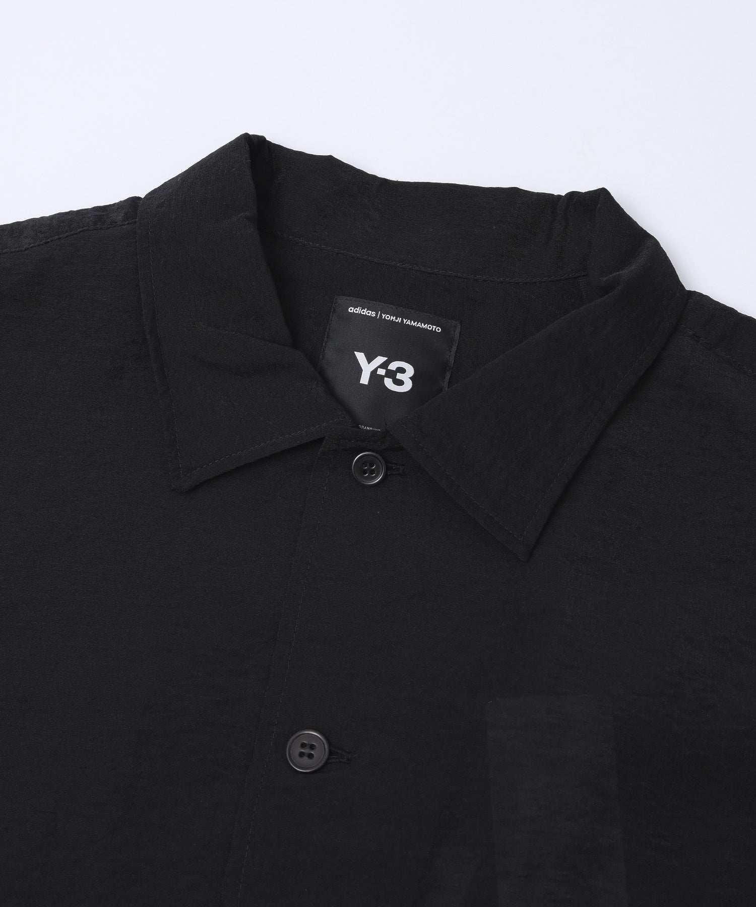 Y-3/ワイスリー/LONG SHIRT SS BLACK KH0426