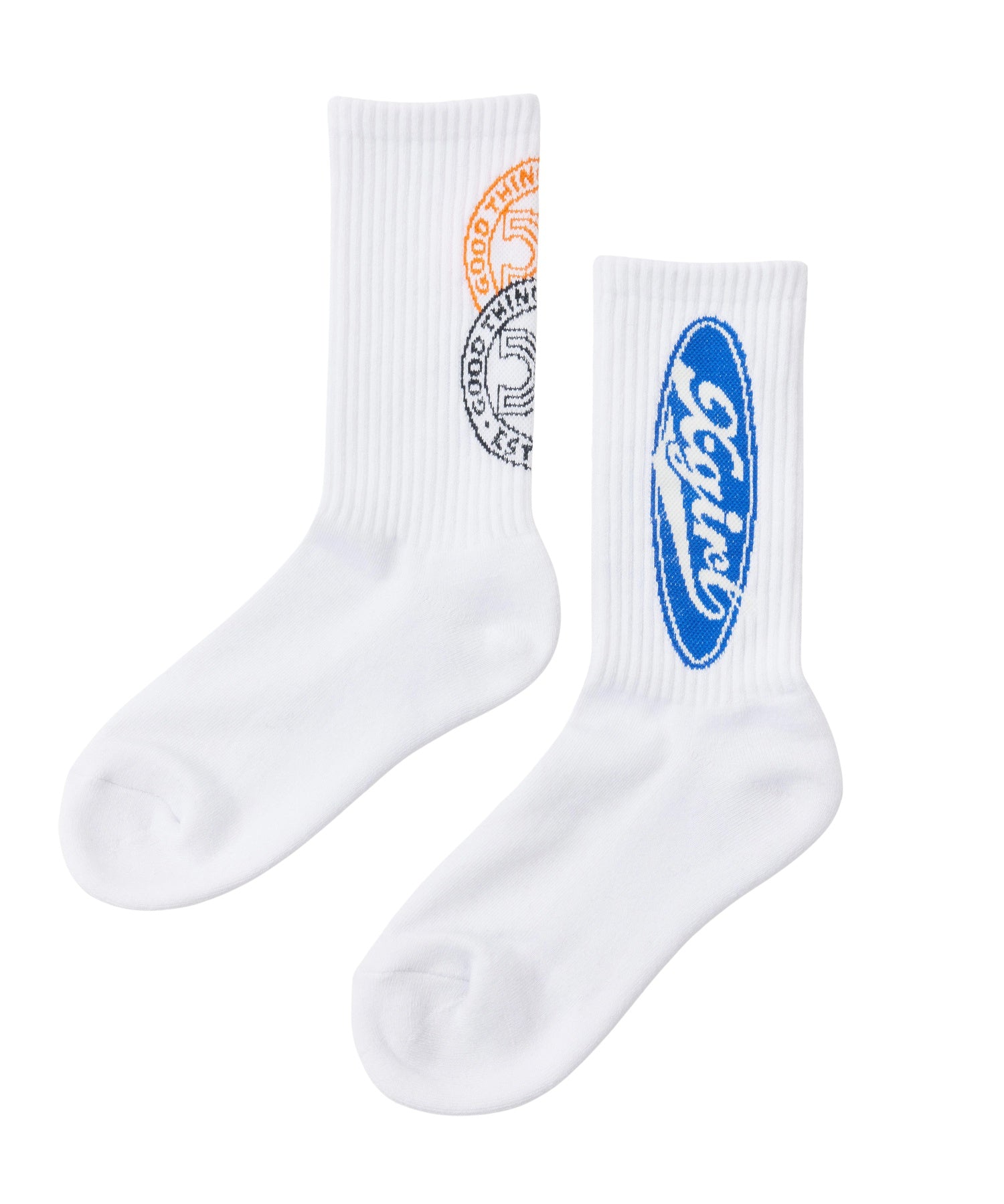 MIX LOGO JACQUARD RIB SOCKS
