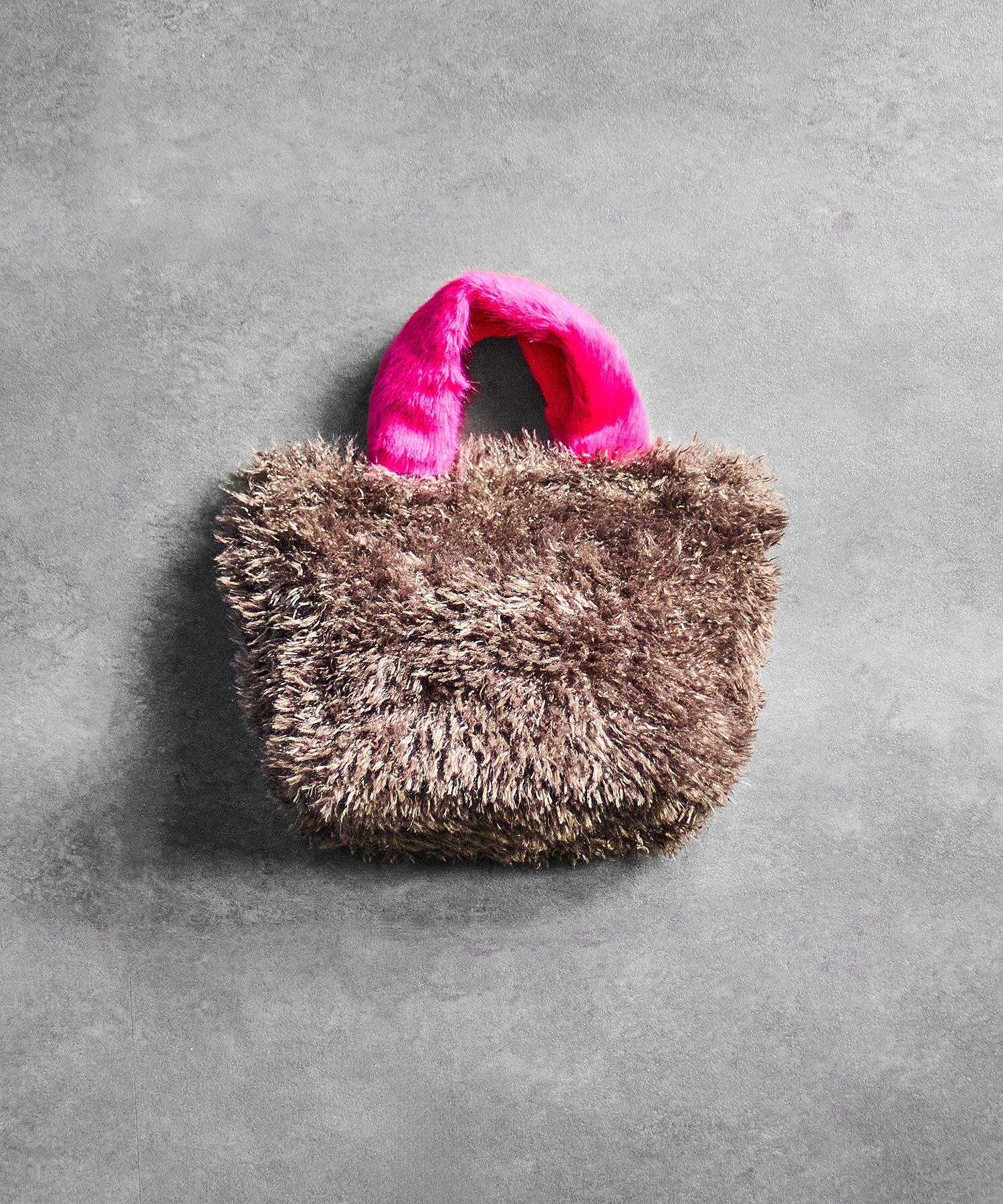 COOCO/BICOLOR ECO FUR BAG