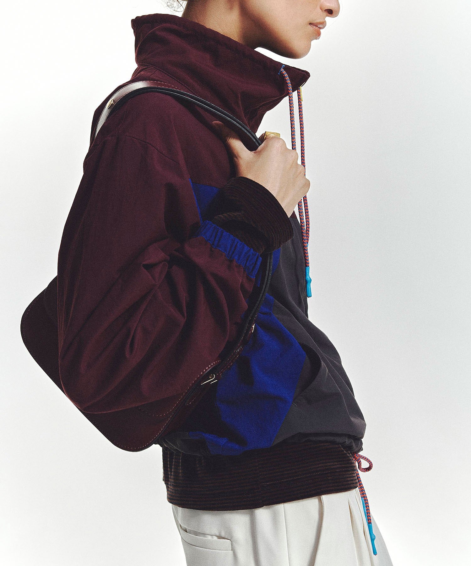 mici/MIX COLOR TRACK JACKET