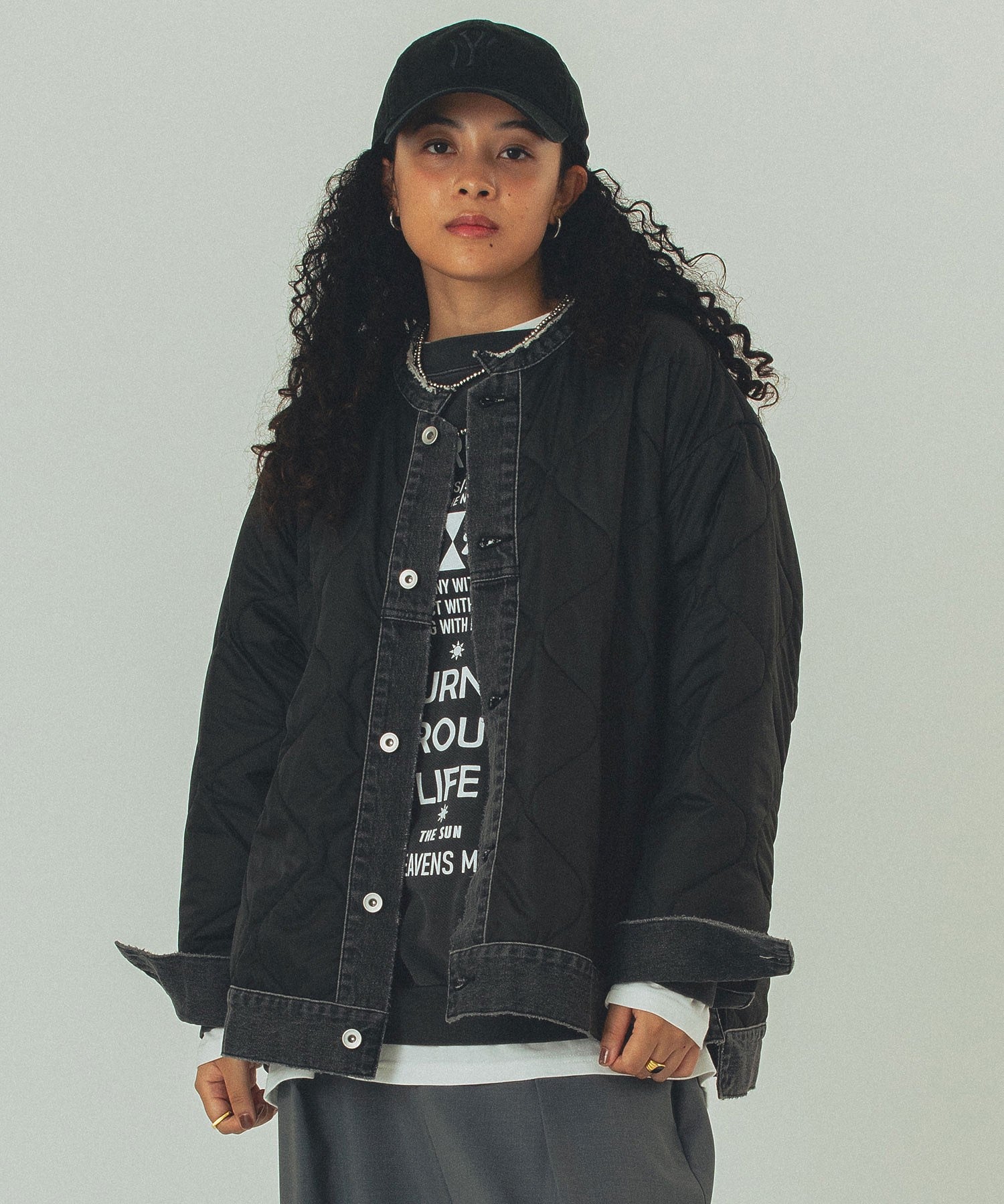 model:168cm 着用サイズ:ONE SIZE