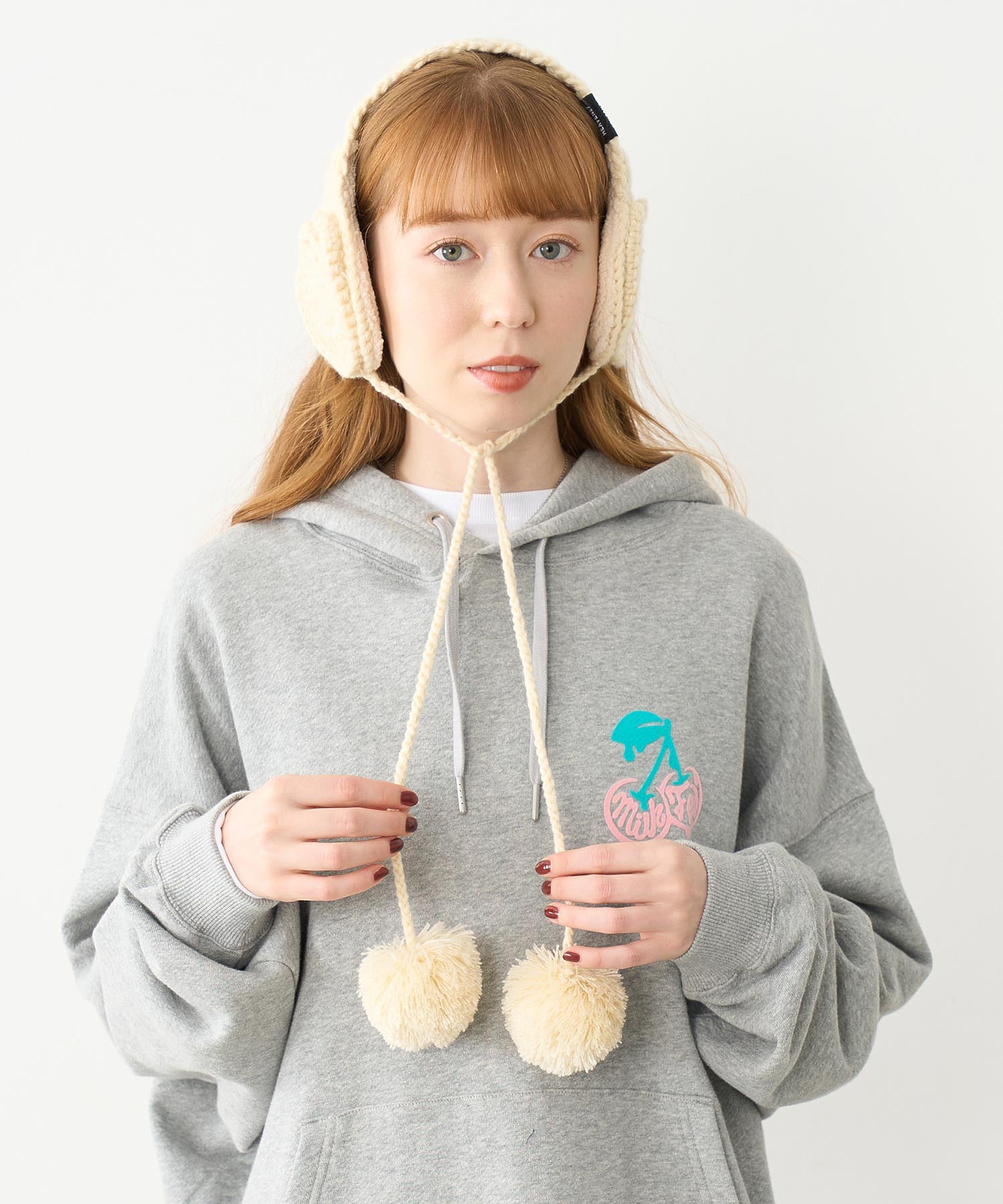 HEART KNIT EARMUFFS