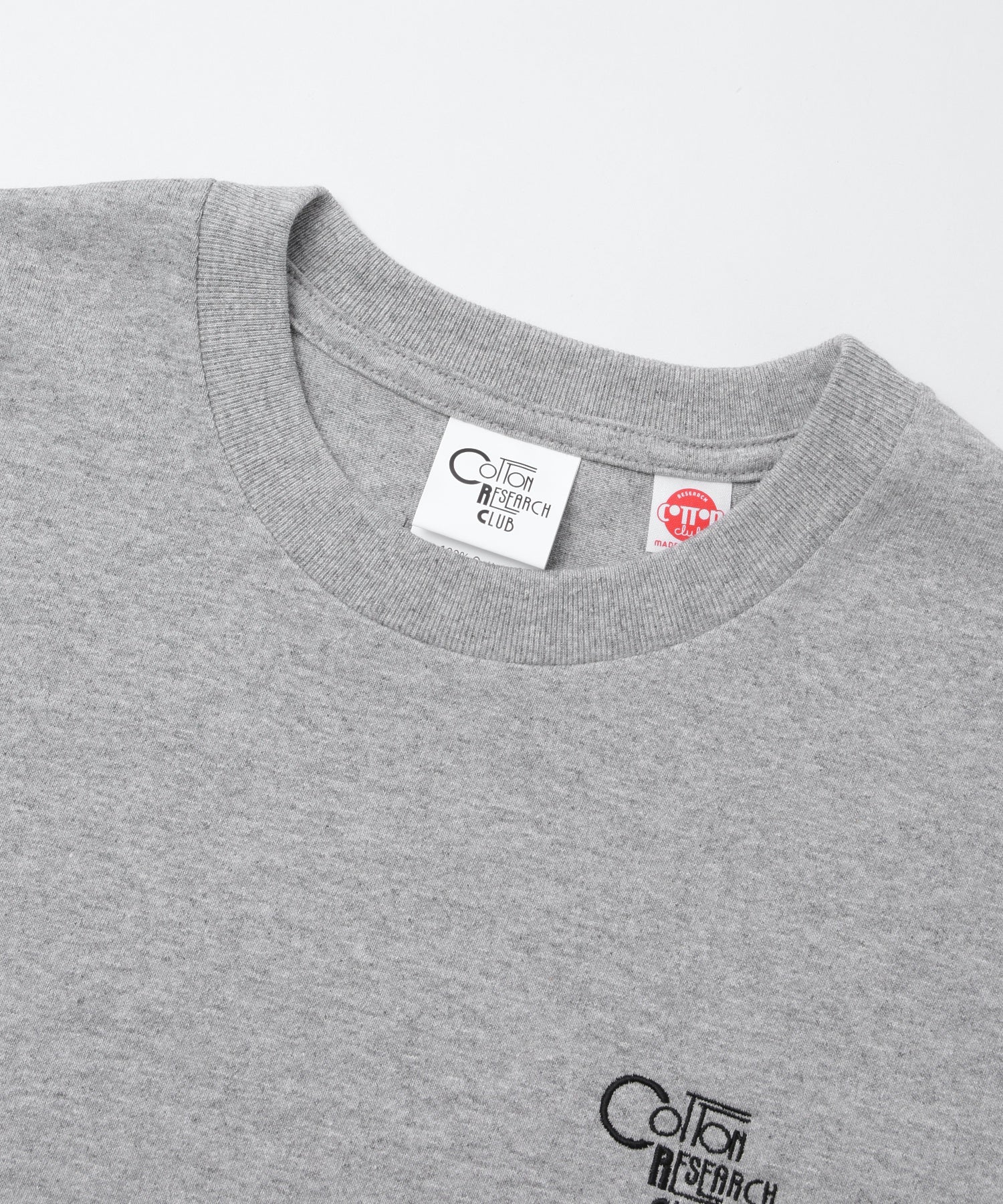 【別注】Styles CRC/コットンリサーチクラブ/EX L/S T-SHIRT JPC-003 GRY