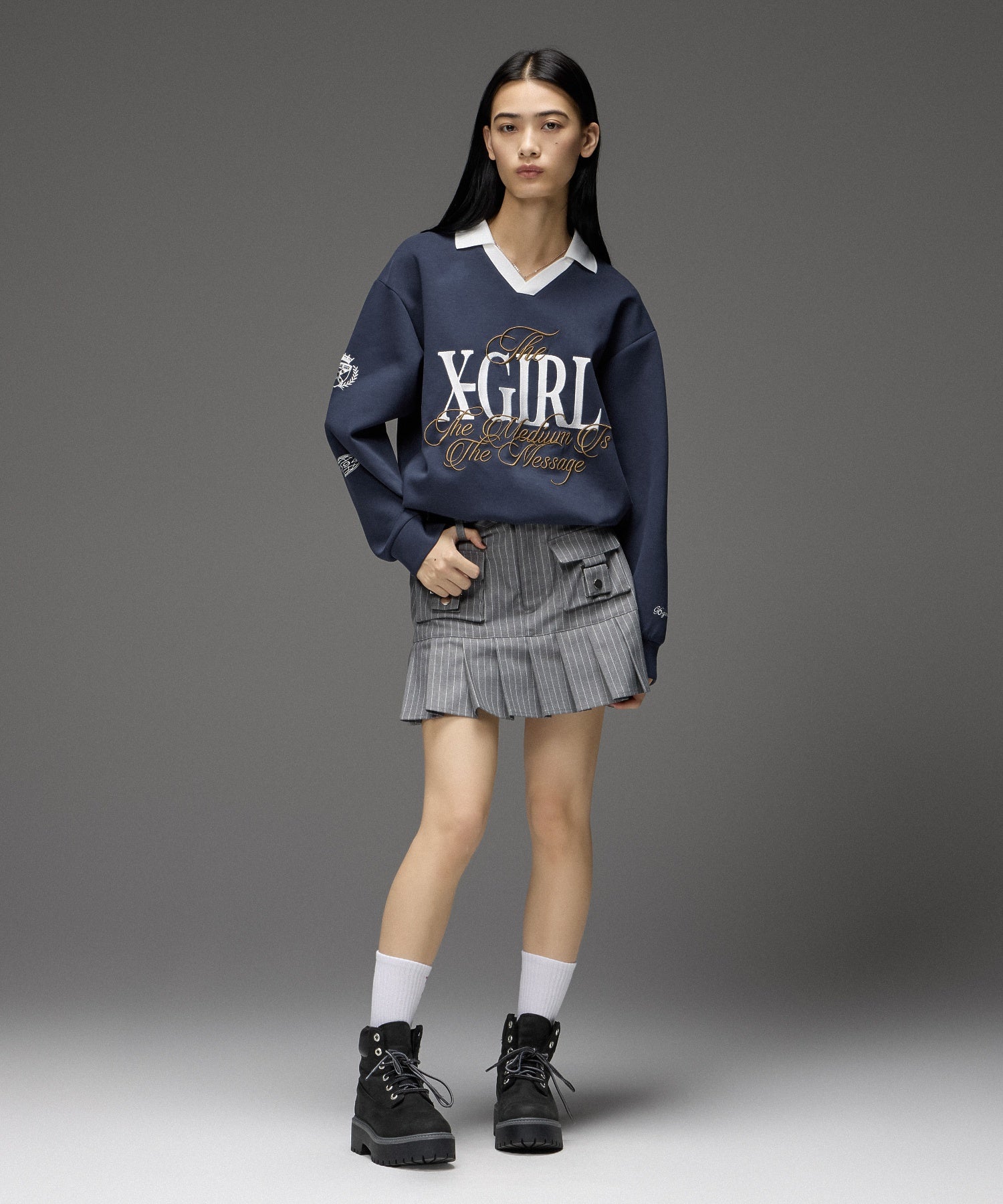 MIXED FONT LOGO GAME SHIRT