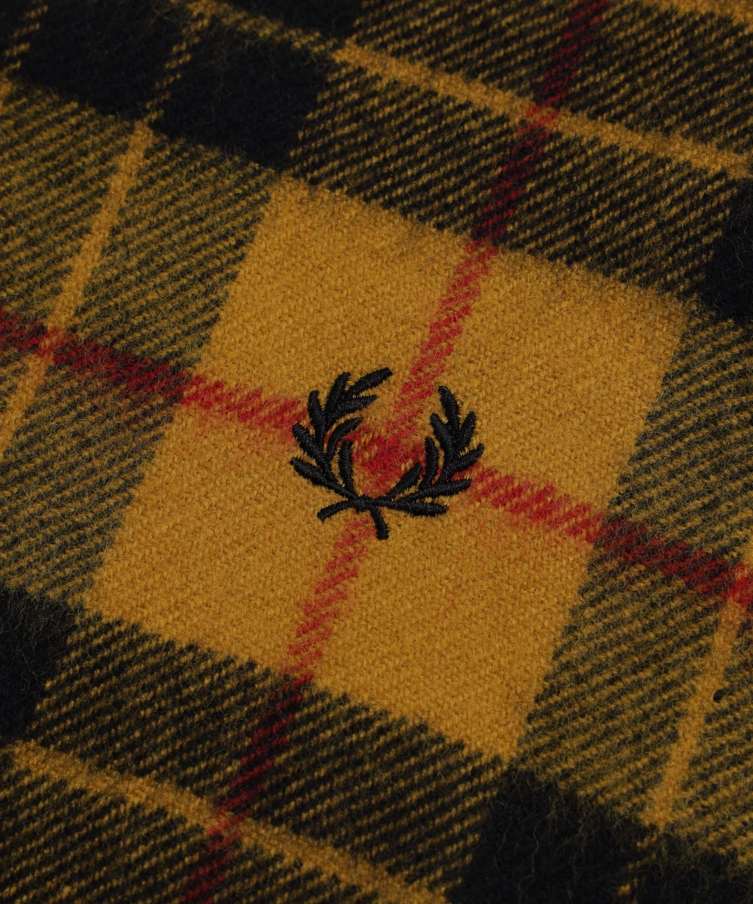 FRED PERRY/フレッドペリー/LAMBSWOOL SCARF C3338