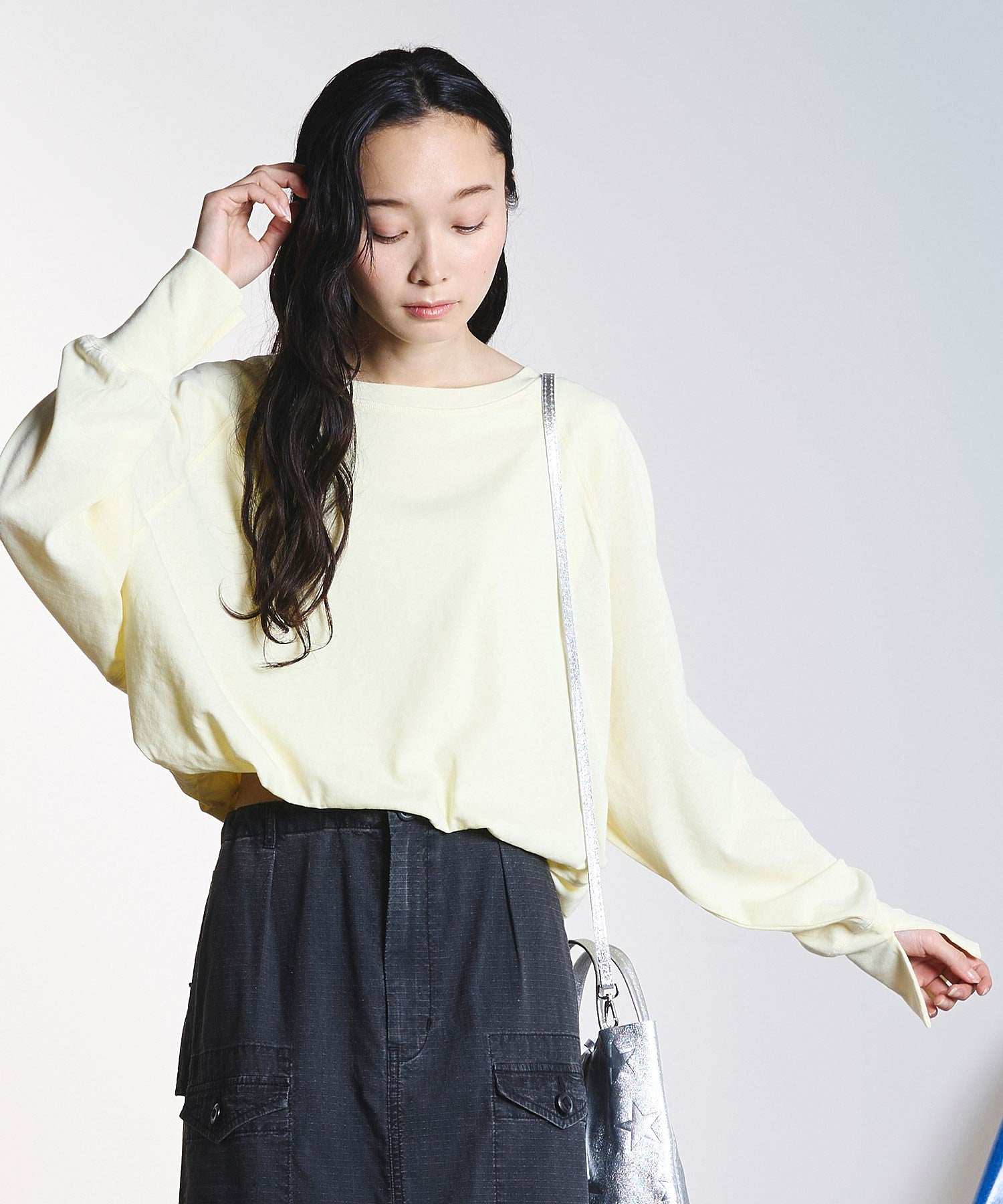 model:161cm 着用サイズ:ONE SIZE