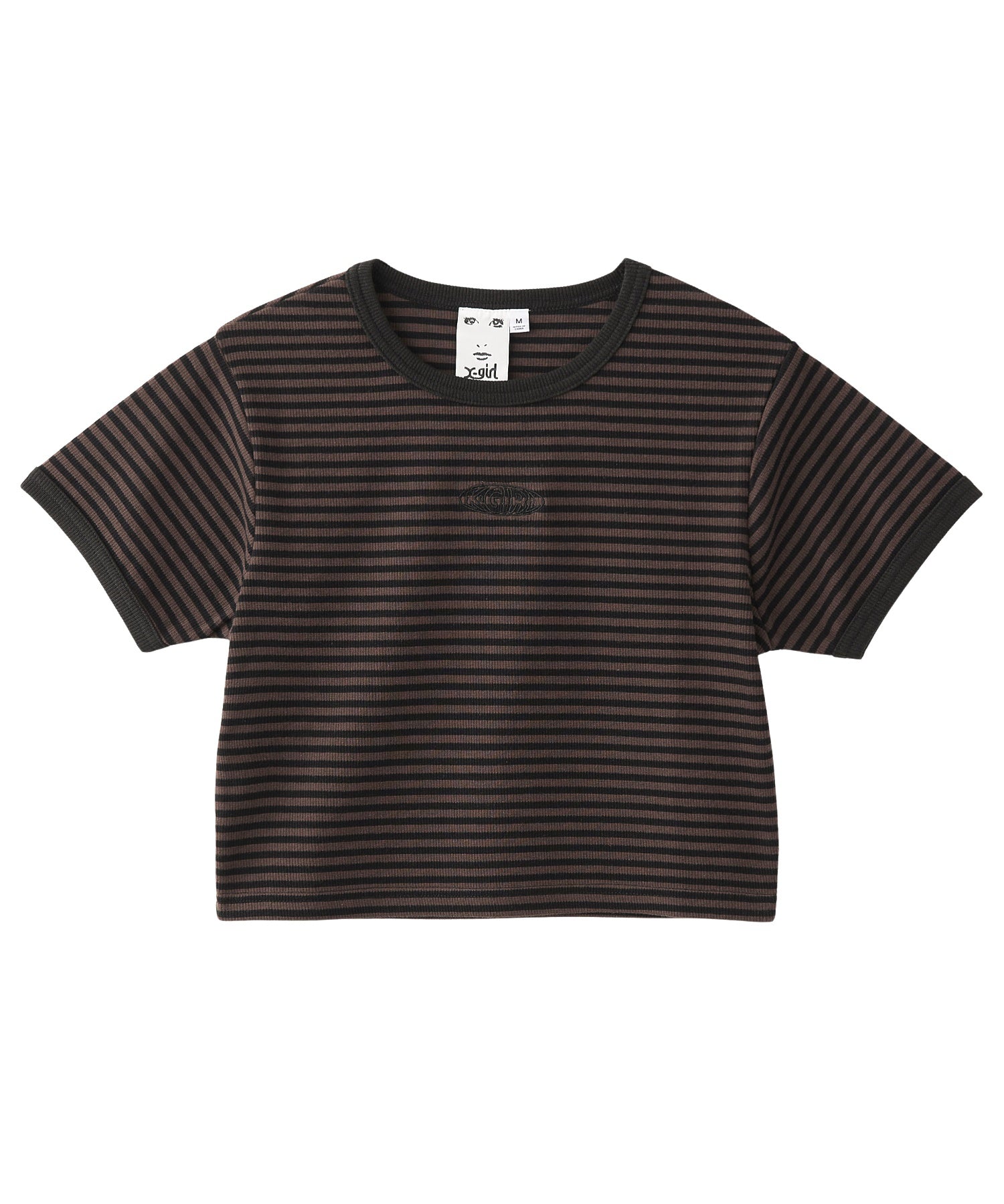 OUTLINE OVAL LOGO S/S TOP