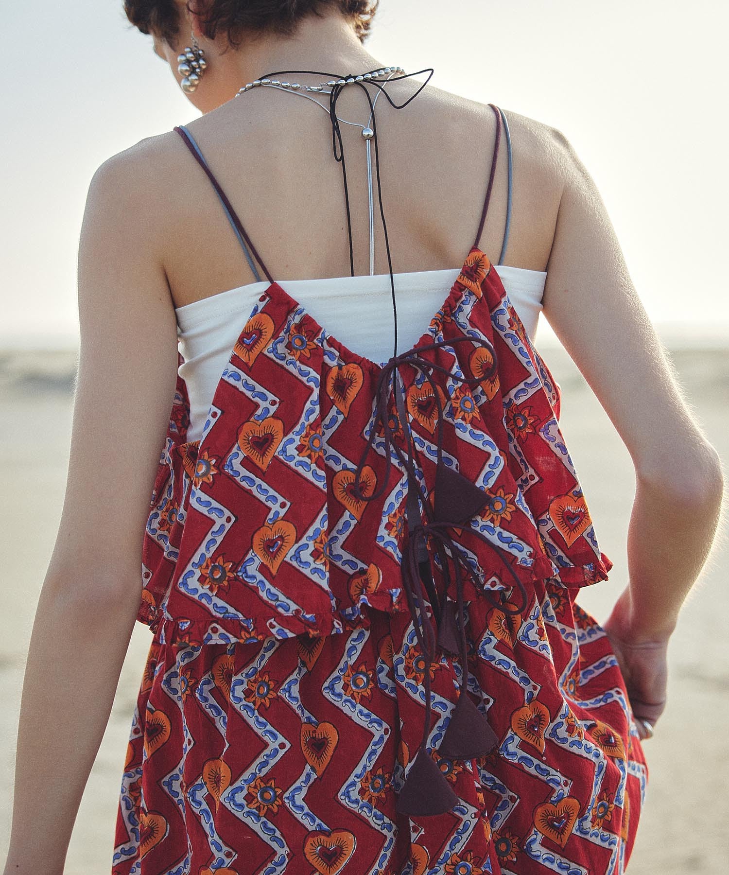 HEART PRINT DRESS