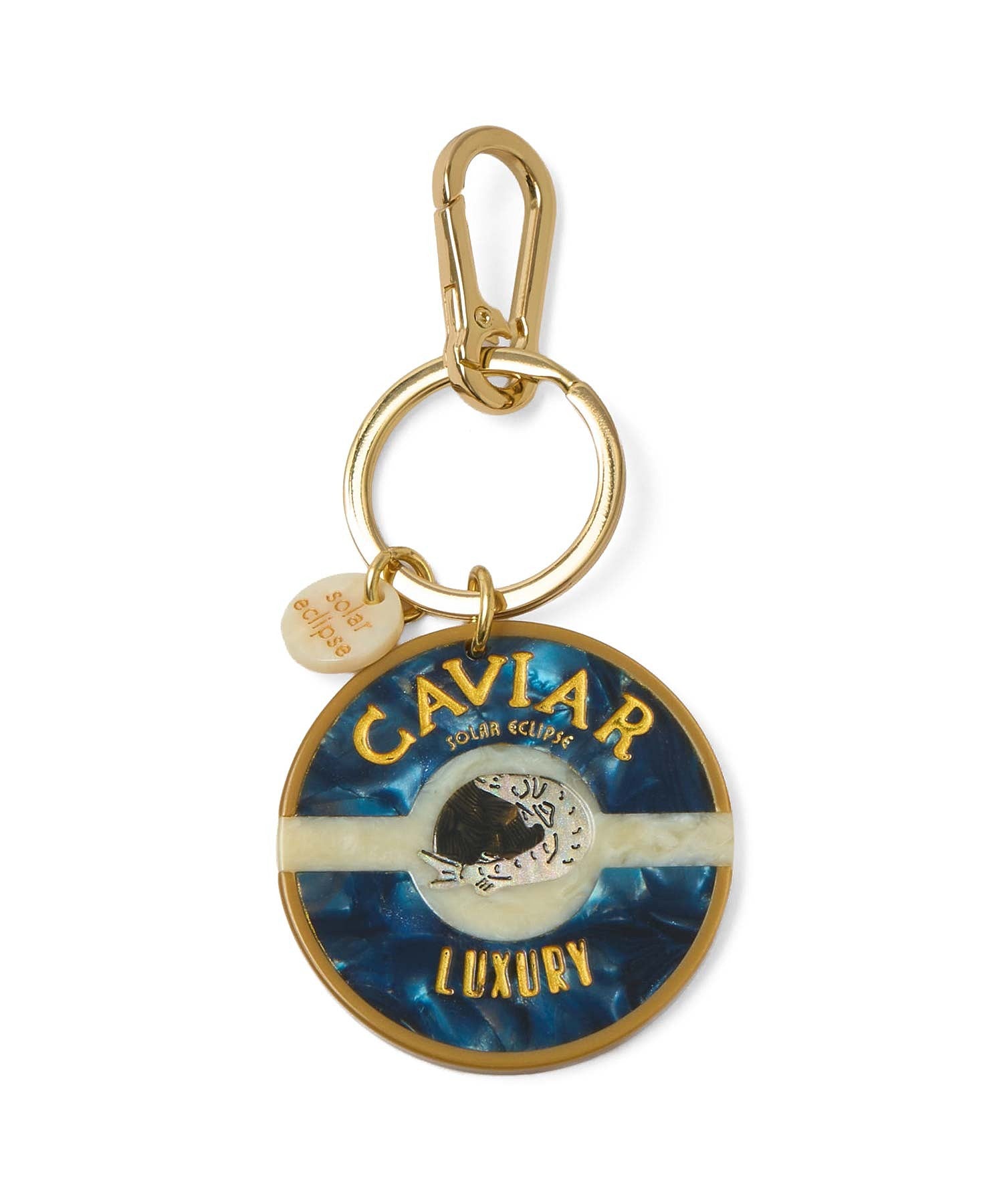 SOLAR ECLIPSE/HAND-PAINTED BAG CHARM