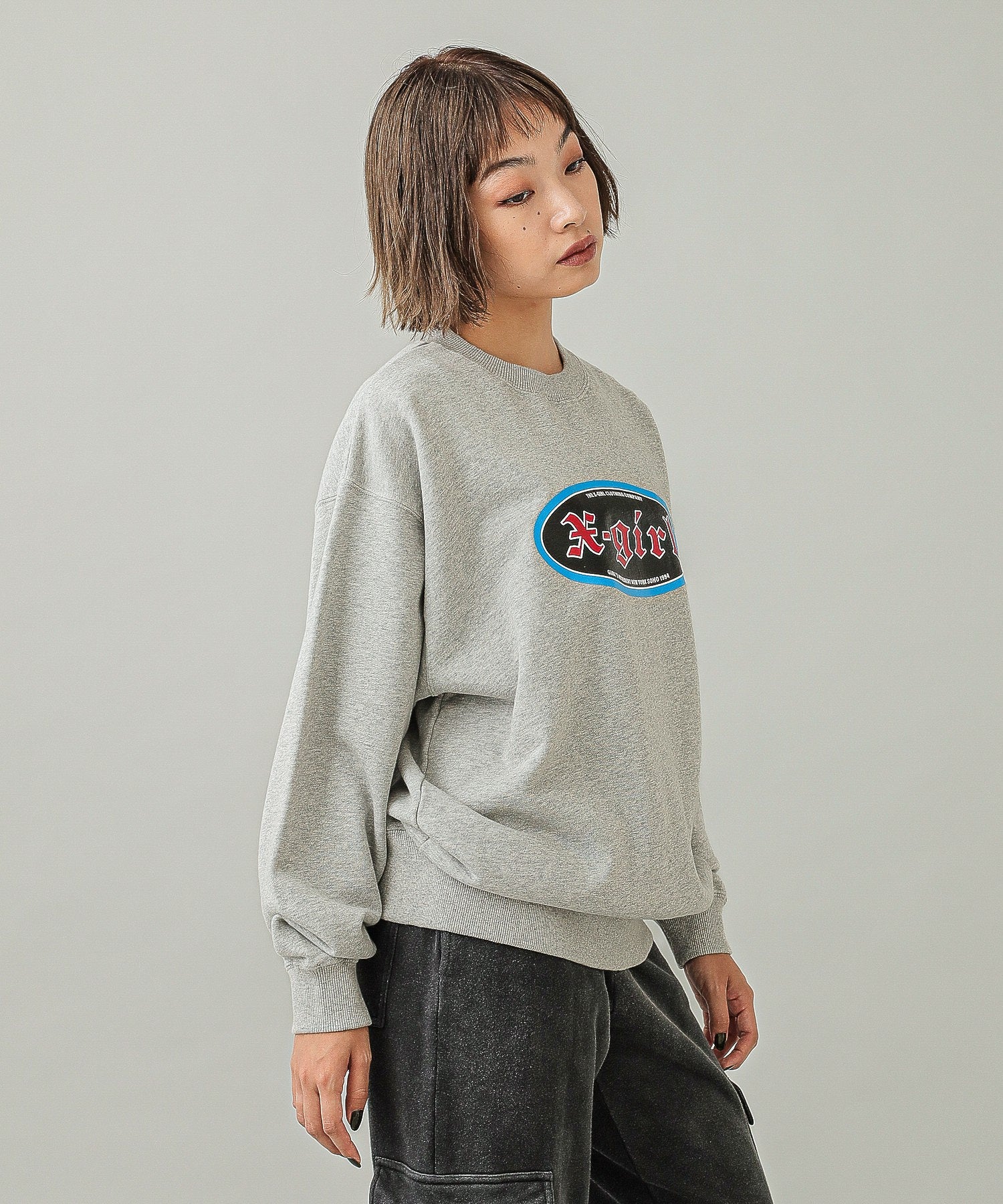 CLASSIC OVAL LOGO SWEAT TOP