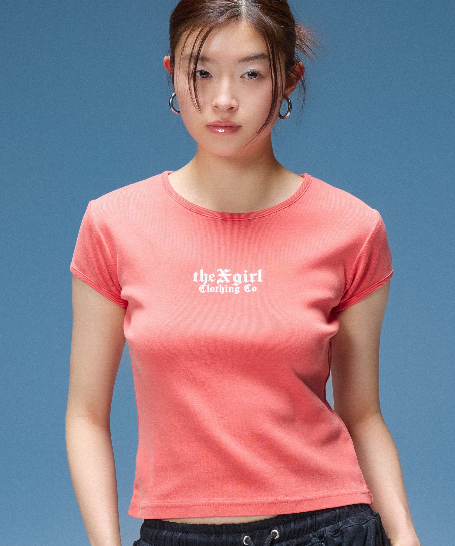 FADED ANGEL WING S/S BABY TEE