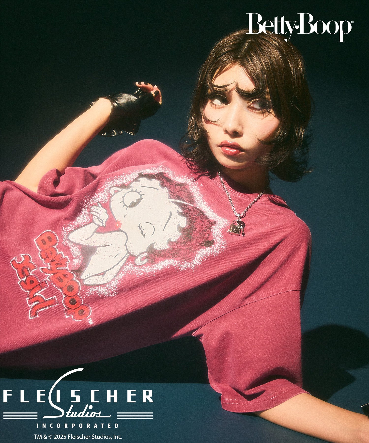 X-girl × BETTY BOOP(TM) S/S TEE