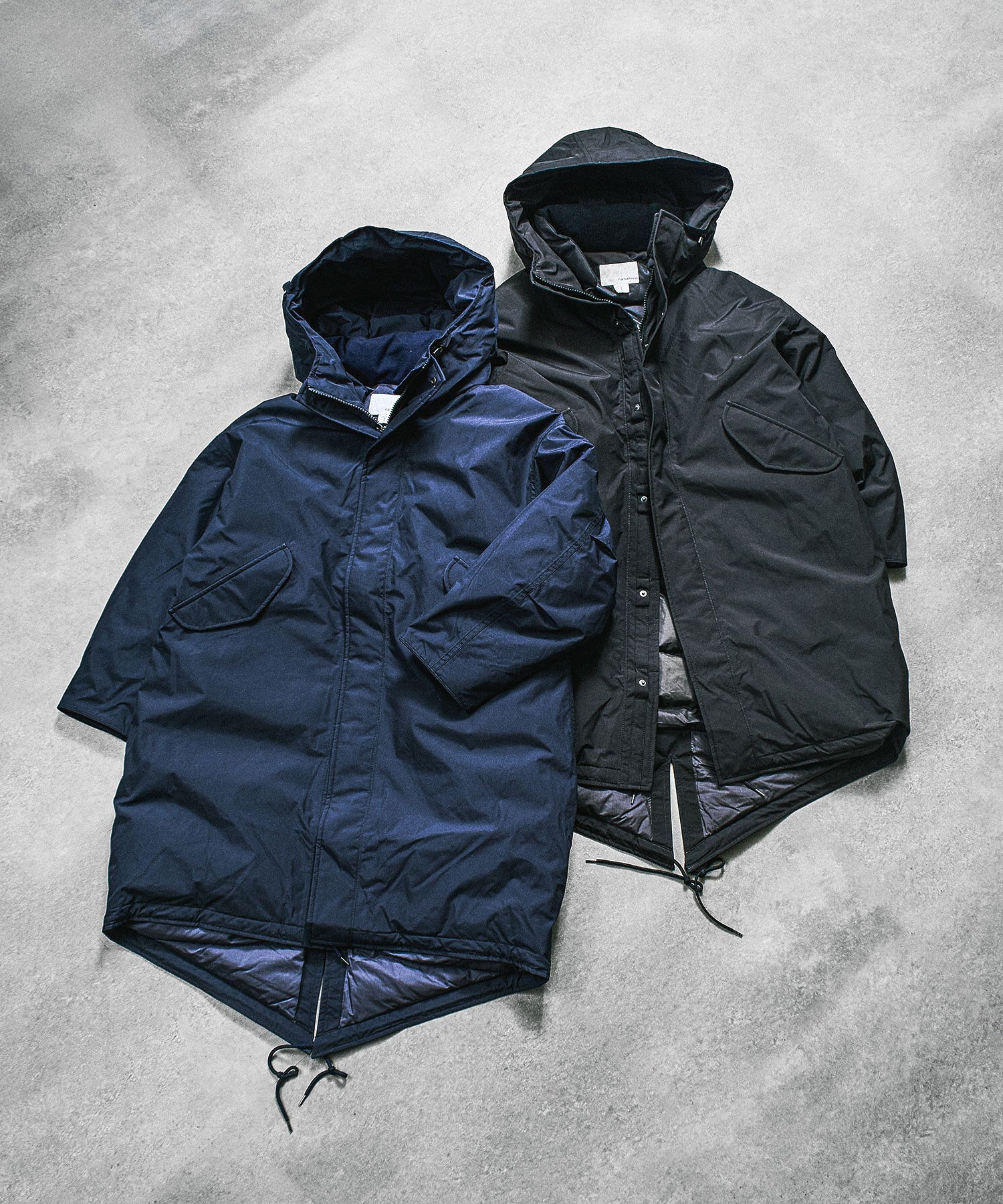 nanamica/GORE-TEX LONG DOWN COAT
