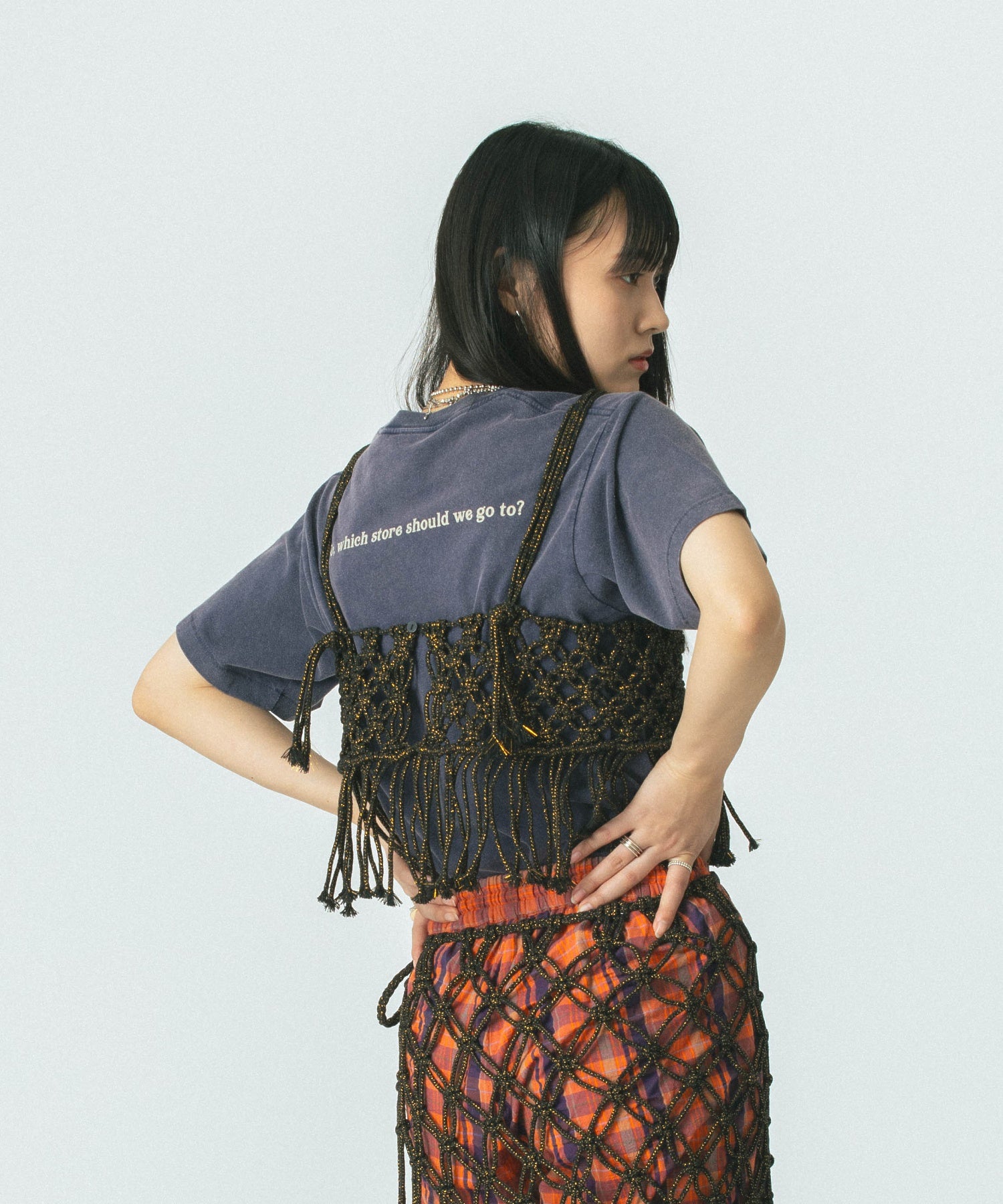 model:167cm 着用サイズ:ONE SIZE