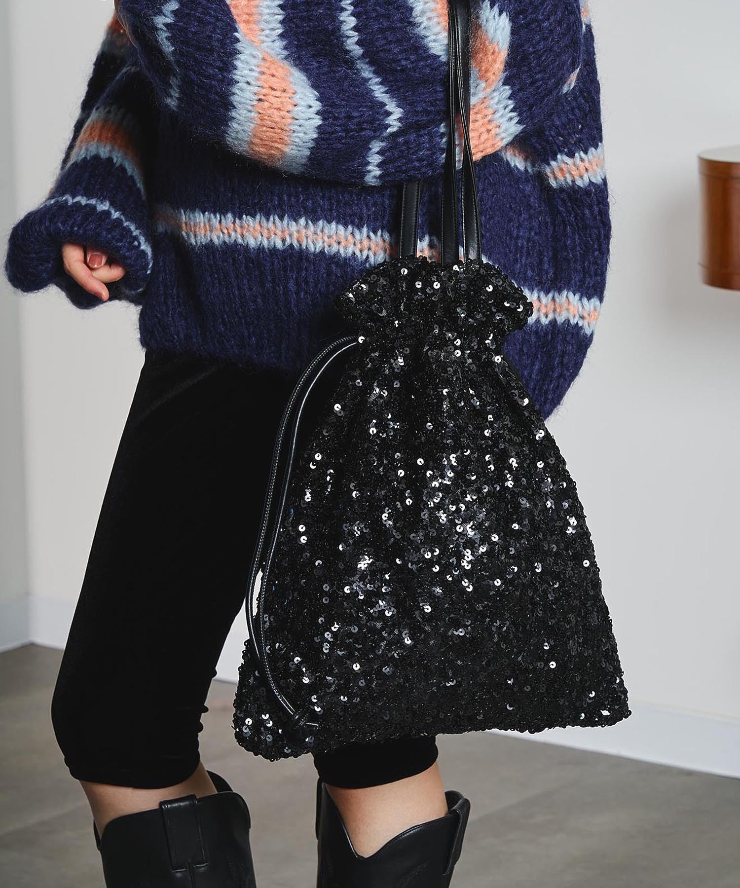 COO SPANGLE TOTE BAG