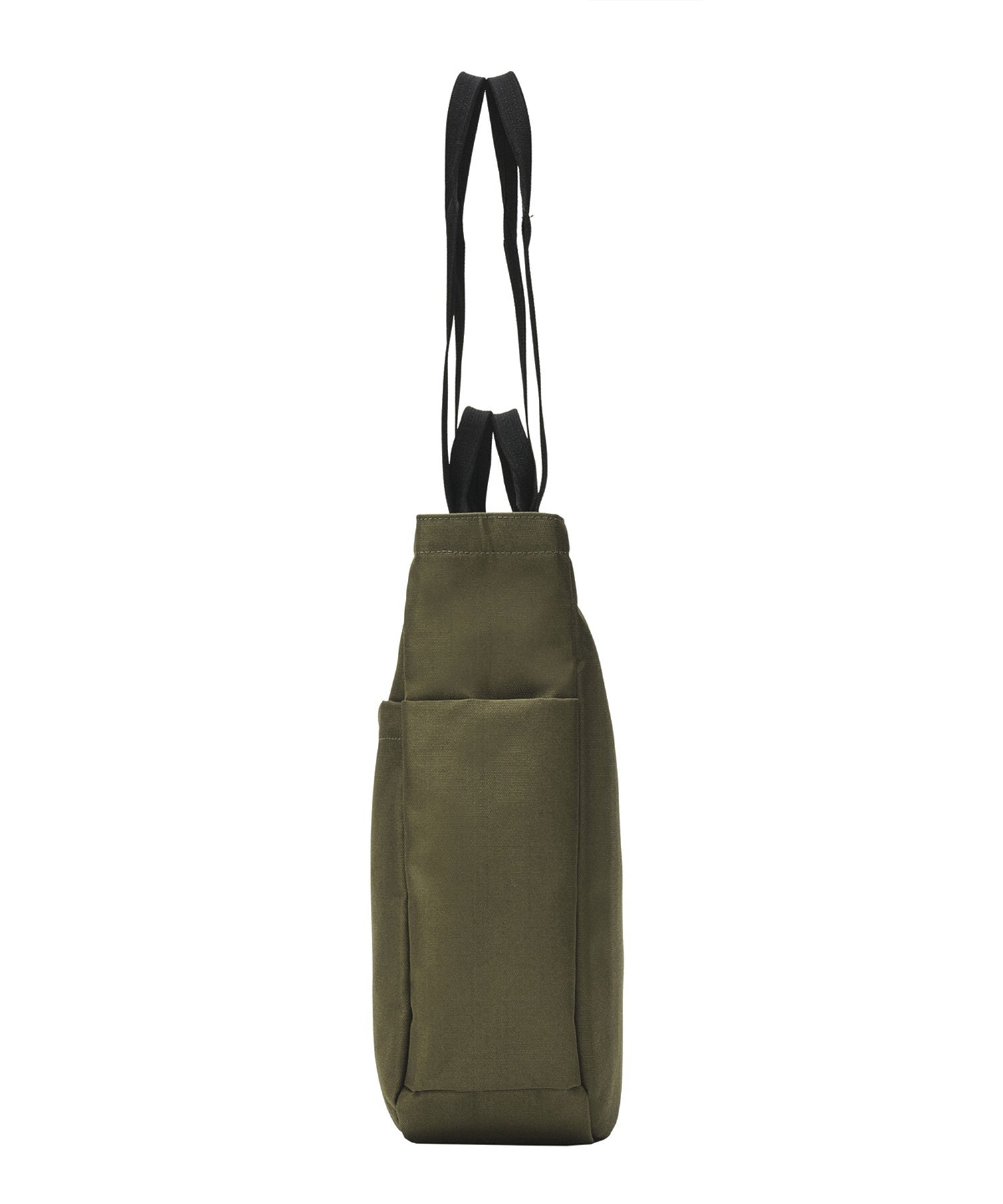 Grid 2-Way Tote Bag - Olive
