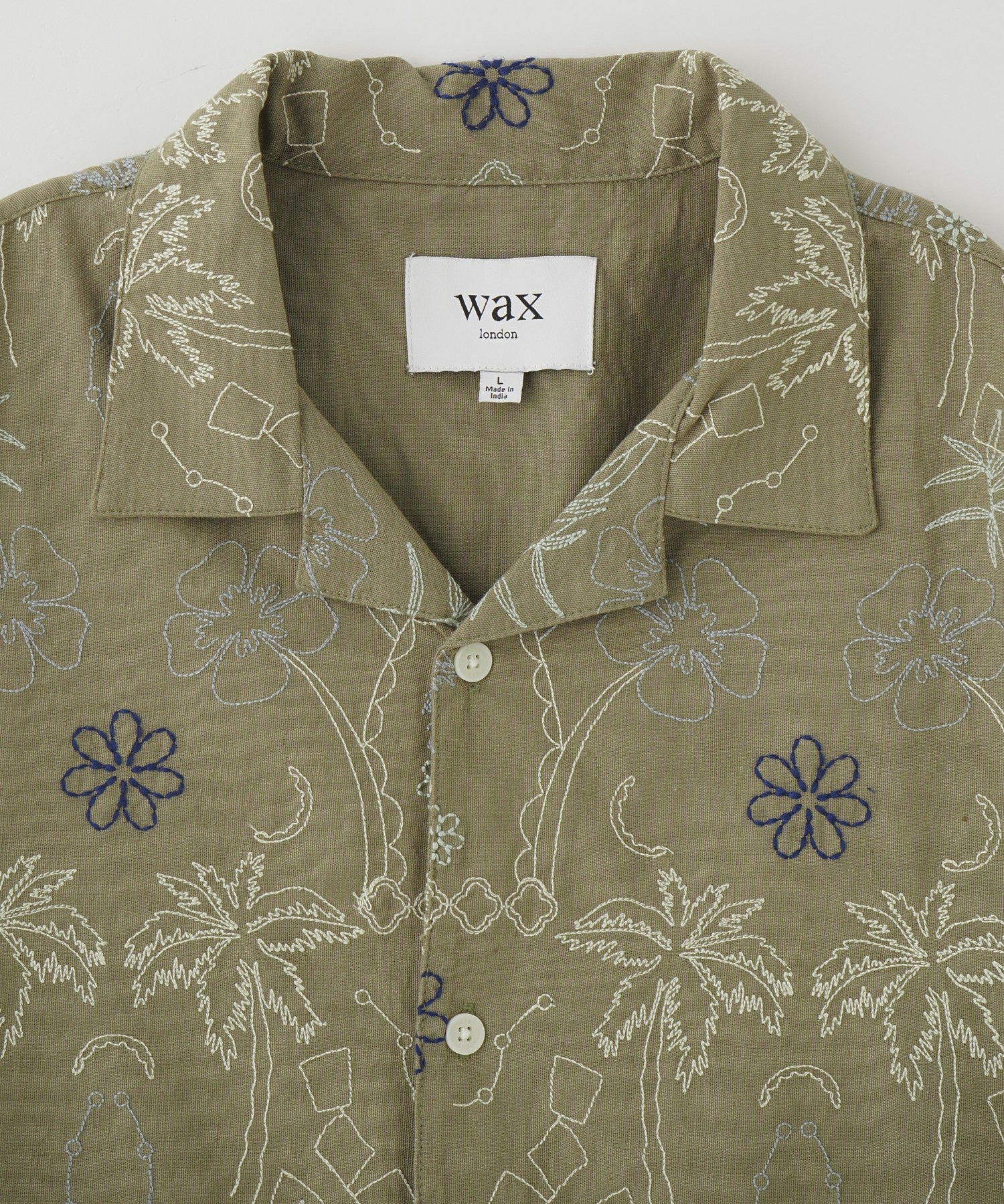 WAX LONDON/ワックスロンドン/DIDCOT SS SHIRT HAWAIIAN  SS25-SSS-DID-BOJ-KHA