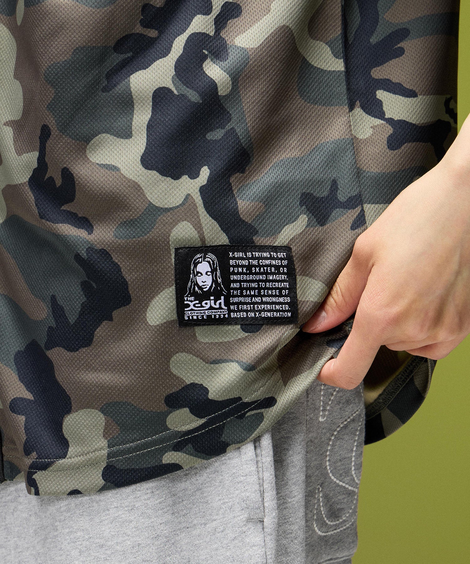 LOGO PATCH BASEBALL SHIRT