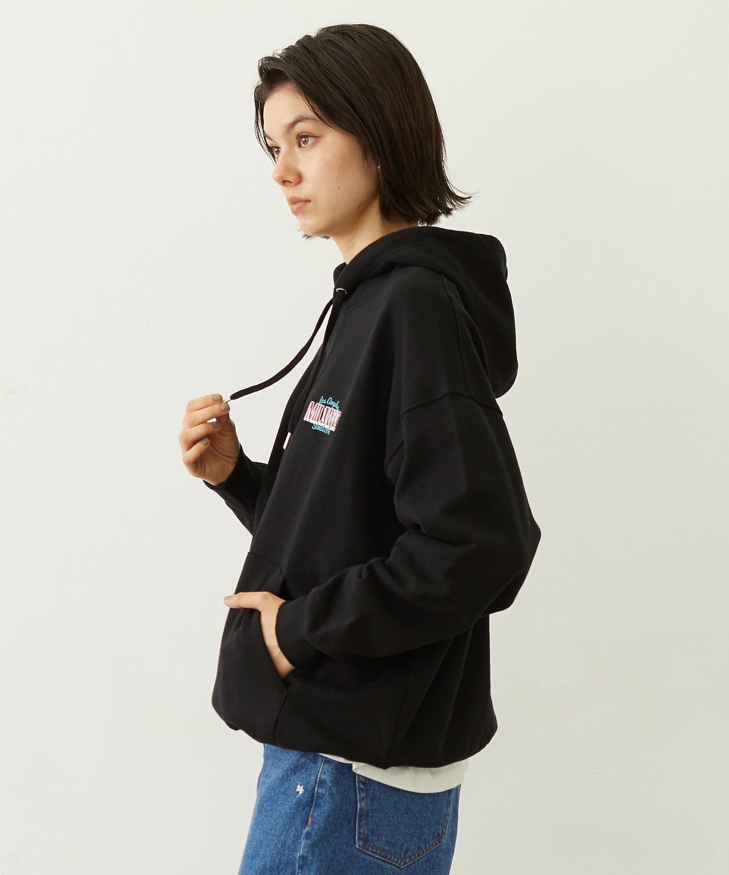 DOODLE LOGO SWEAT HOODIE