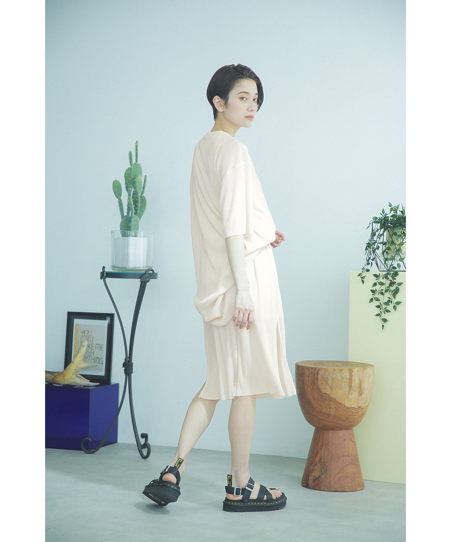 adidas<ROSE BUD EXCLUSIVE>アディカラー プリセ スカート