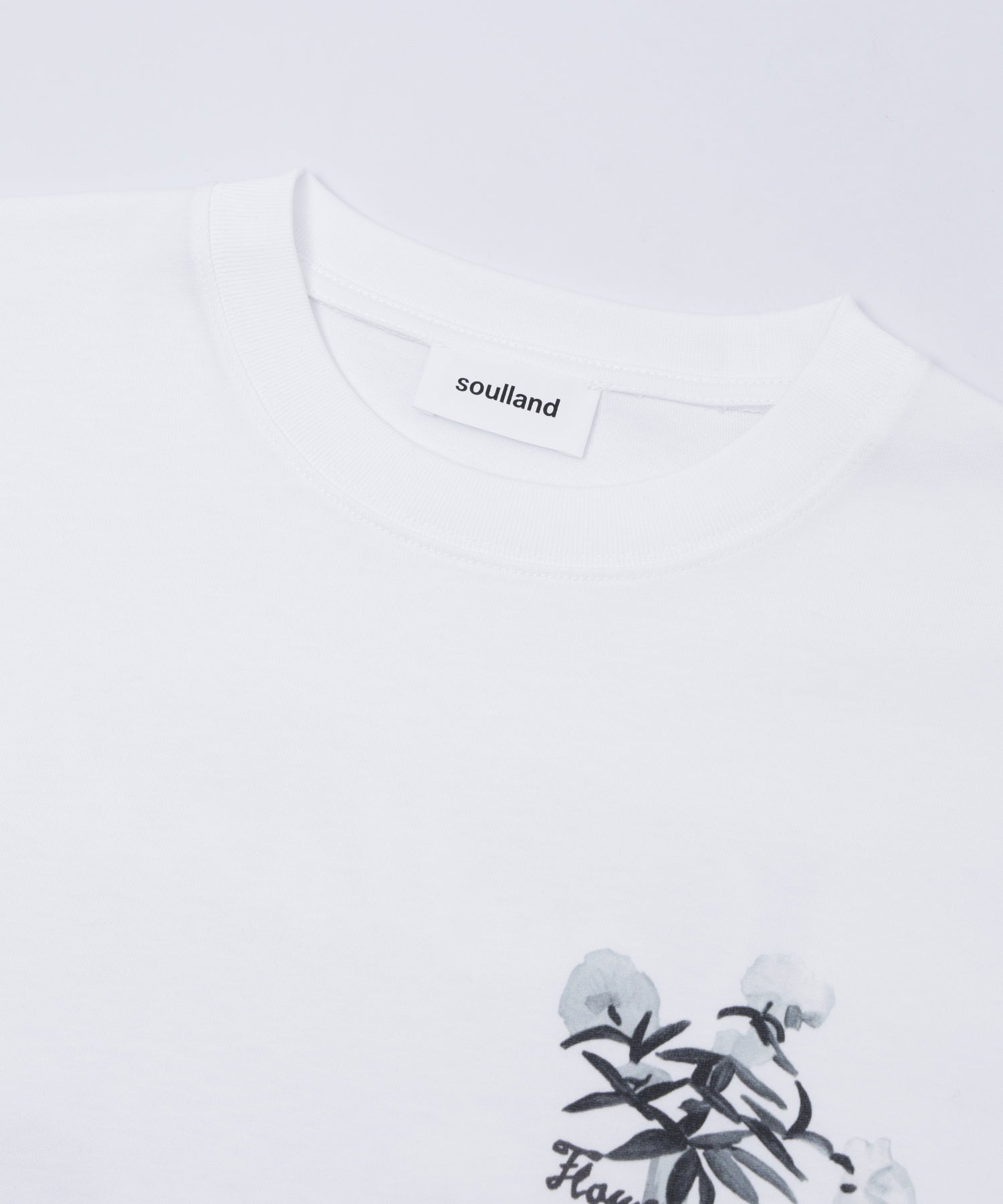 SOULLAND/ソウルランド/KAI monochrome T-shirt 61007-1063